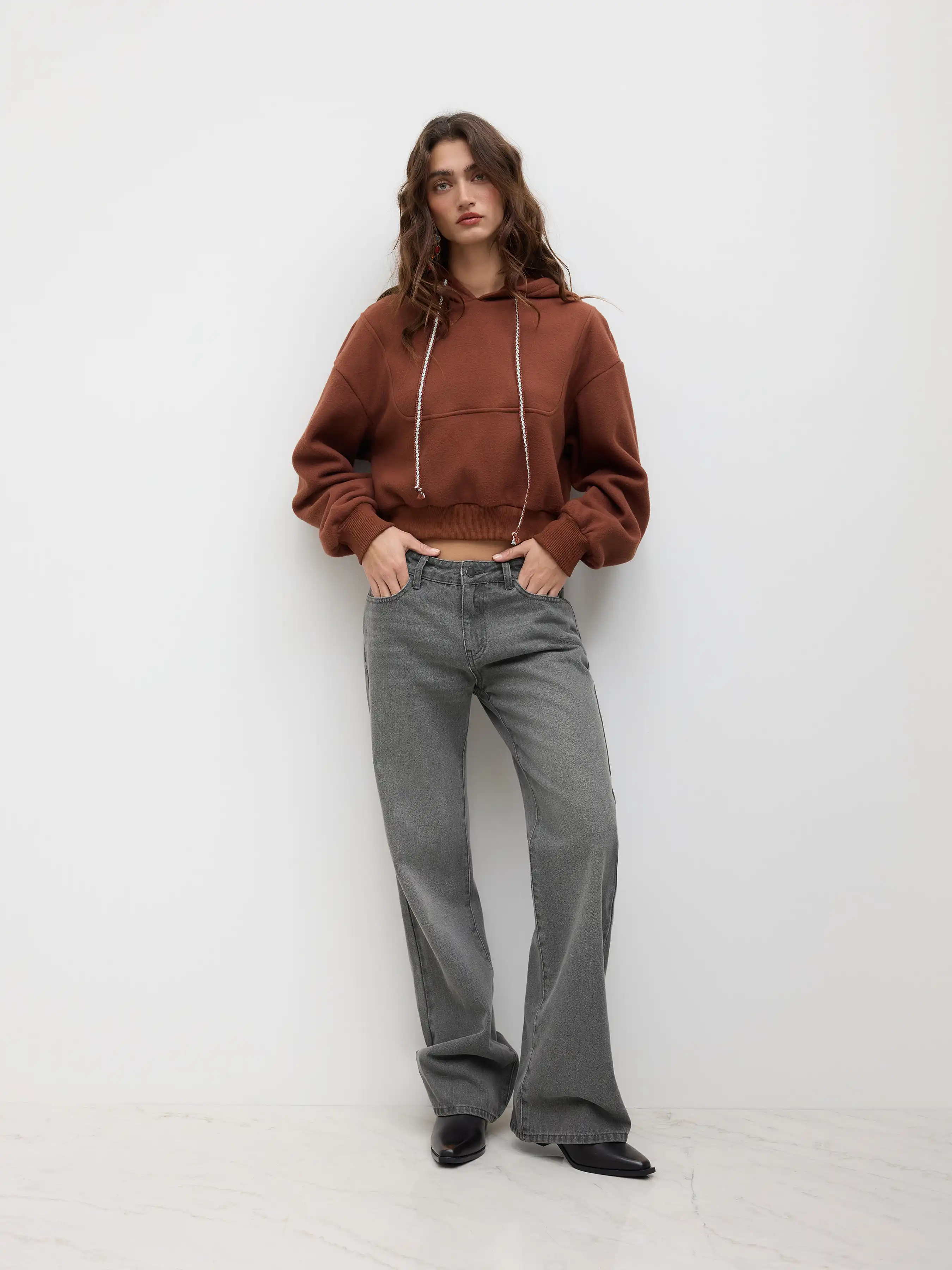 Cotton-blend Oversized Hoodie