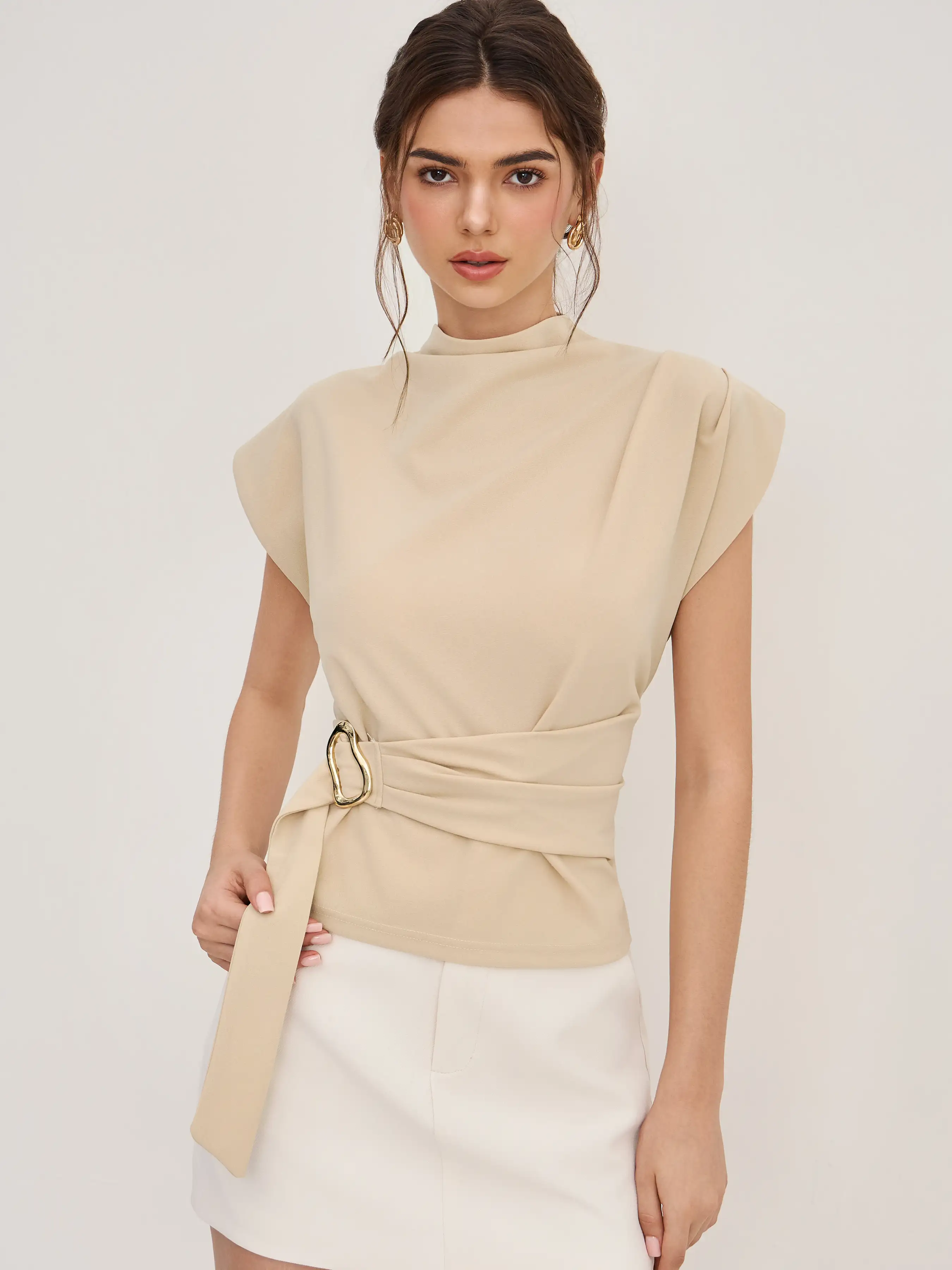 1026-stand-collar-belted-short-sleeve-top-1.webp