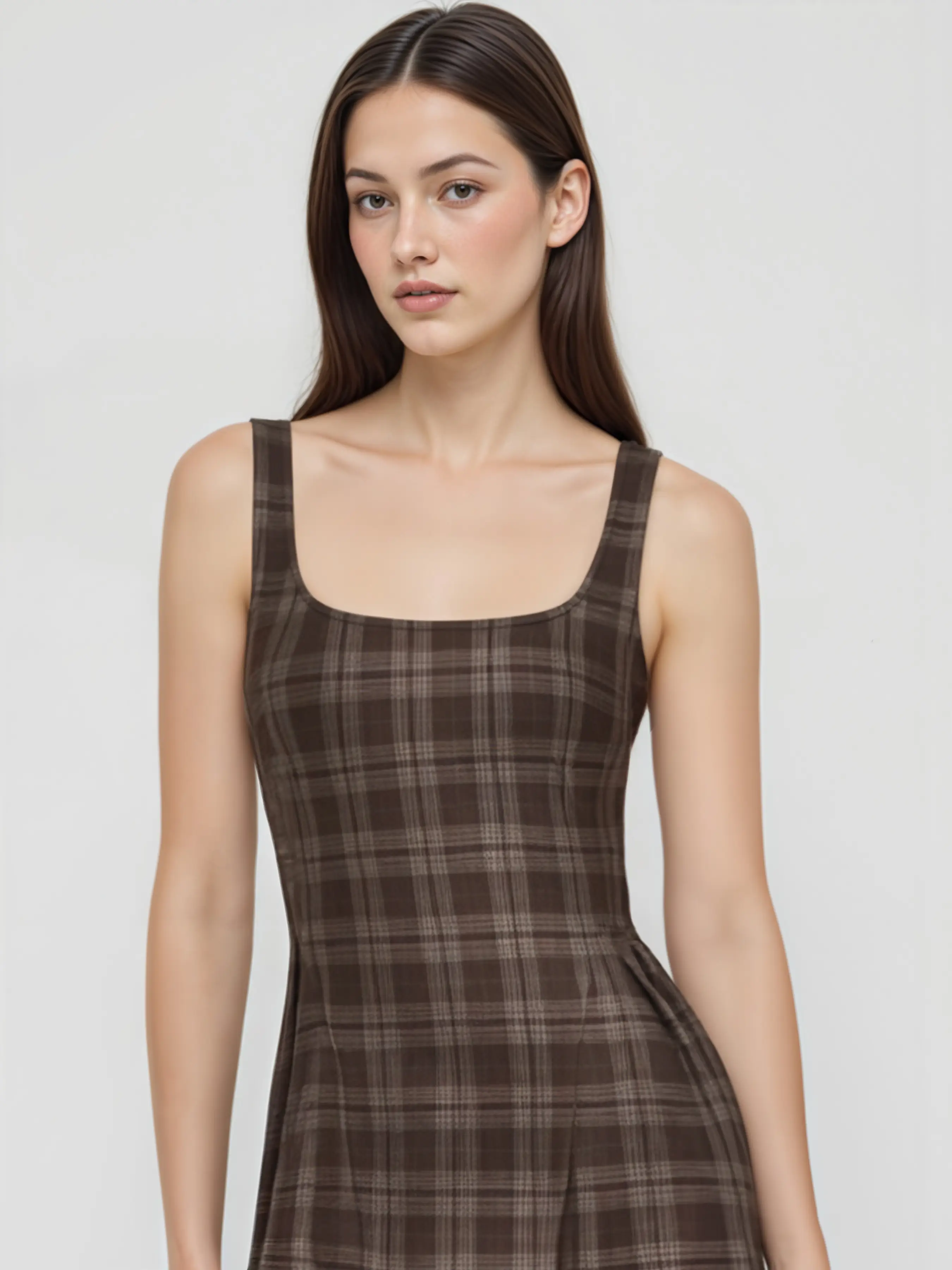 1039-square-neck-check-pleated-zipper-maxi-dress-1.webp