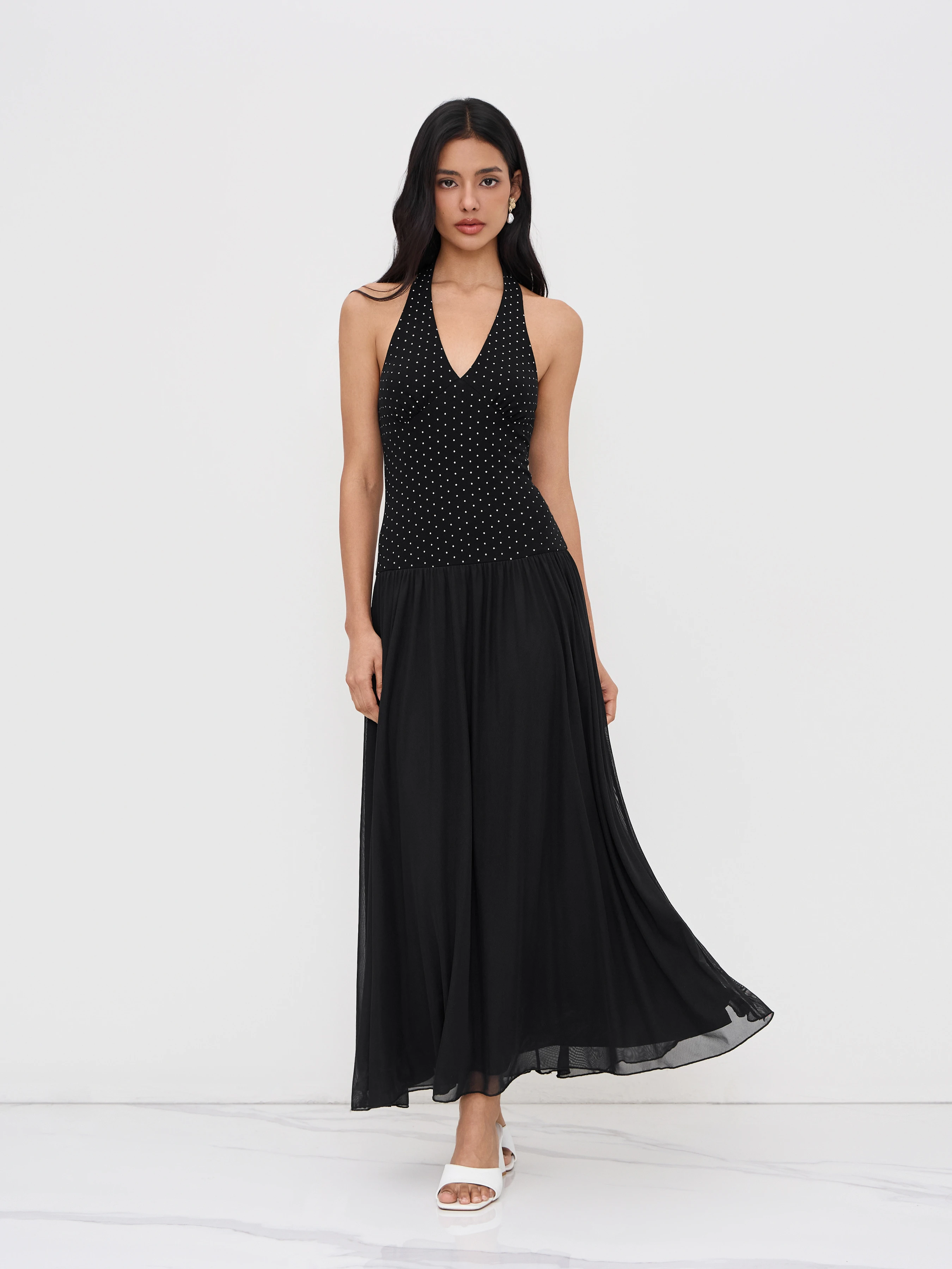 11154-cotton-blend-halter-neckline-polka-dot-maxi-dress-1.webp