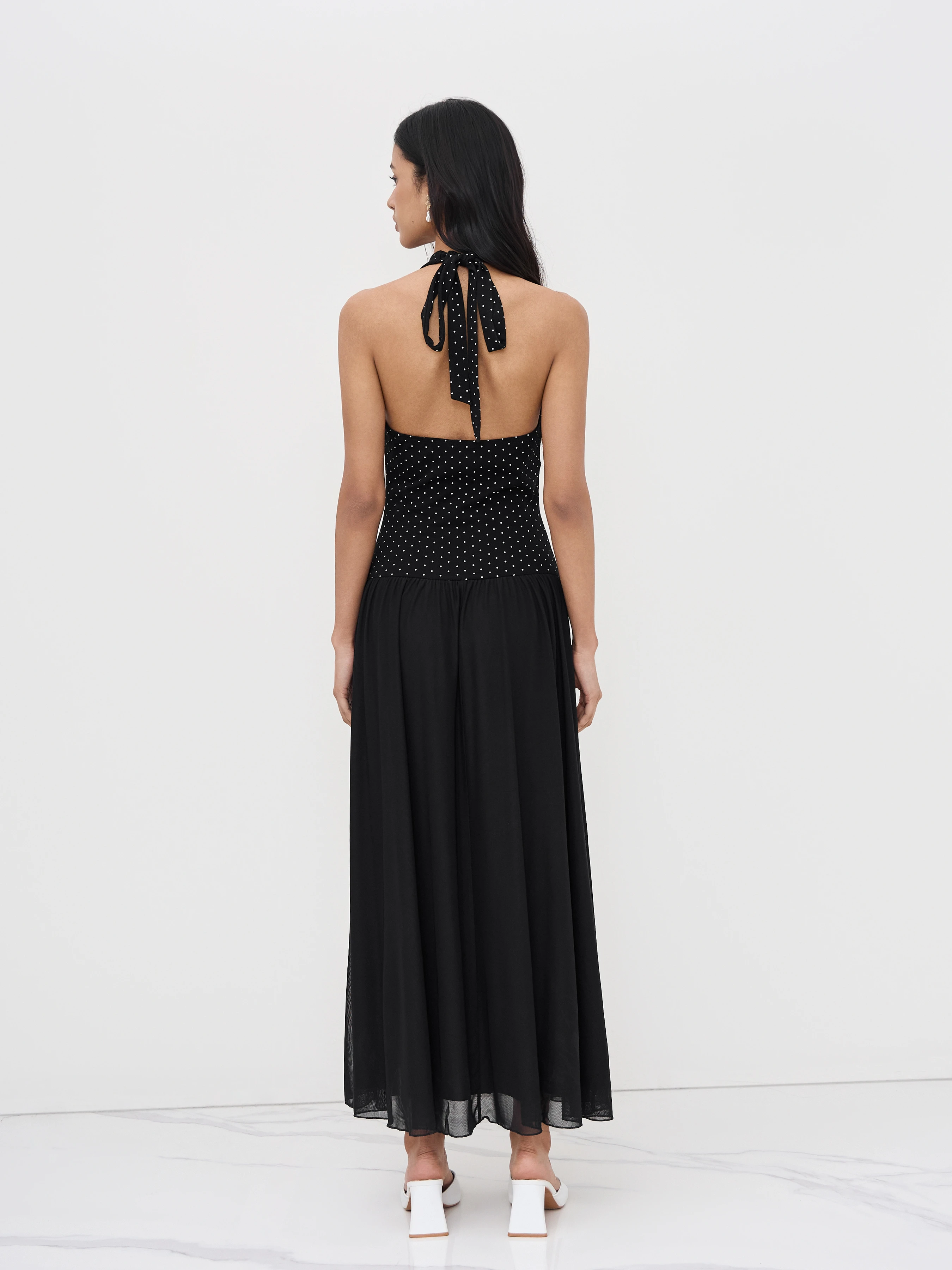 11154-cotton-blend-halter-neckline-polka-dot-maxi-dress-1.webp