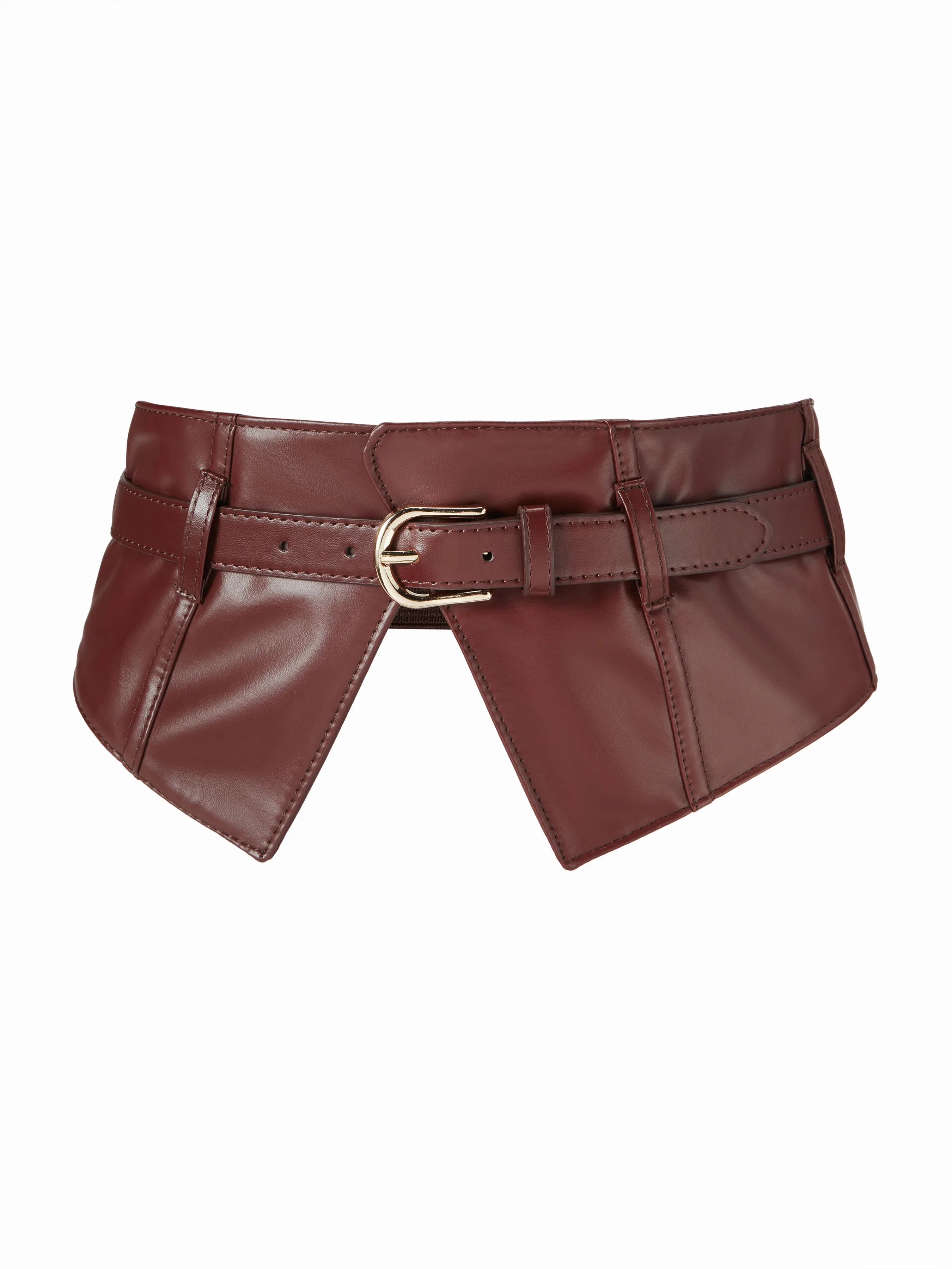 SQUARE BUCKLE CORSET BELT
