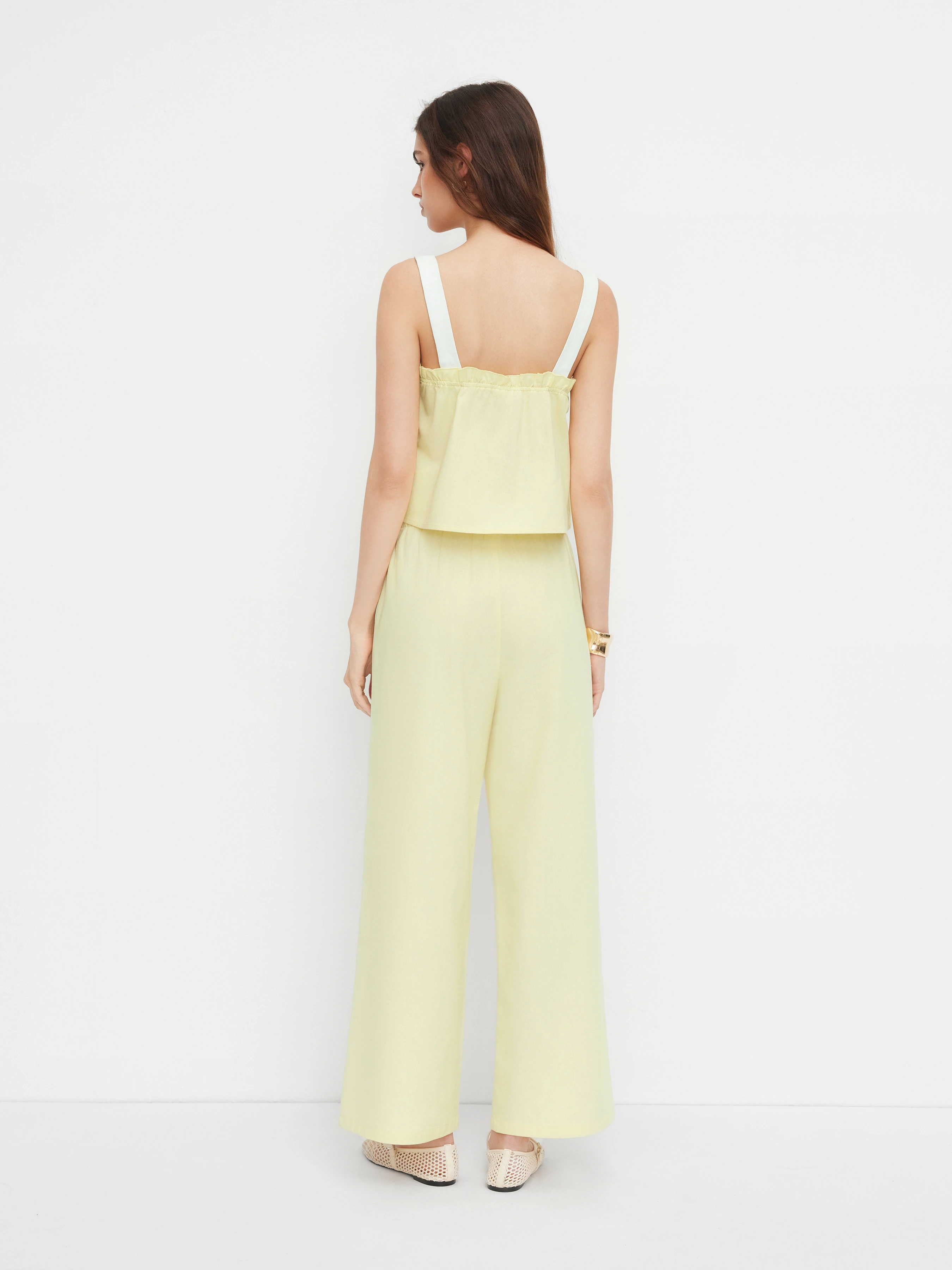 12104-linen-blend-square-neck-lettuce-trim-cami-top-mid-rise-drawstring-trousers-loungewear-set-1.webp