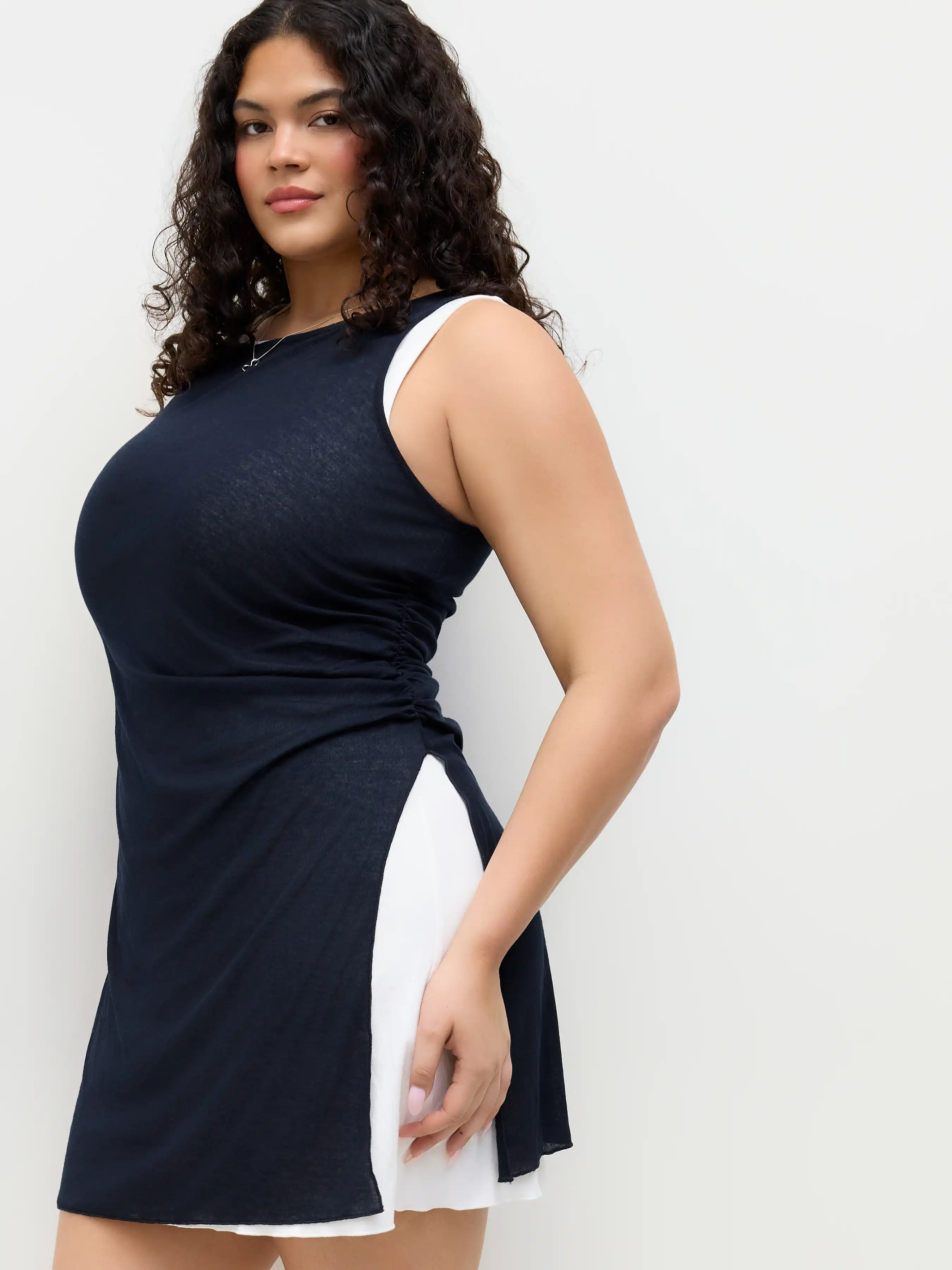 13146-boat-neck-ruched-split-mini-dress-with-solid-mini-dress-curve-plus-1.webp