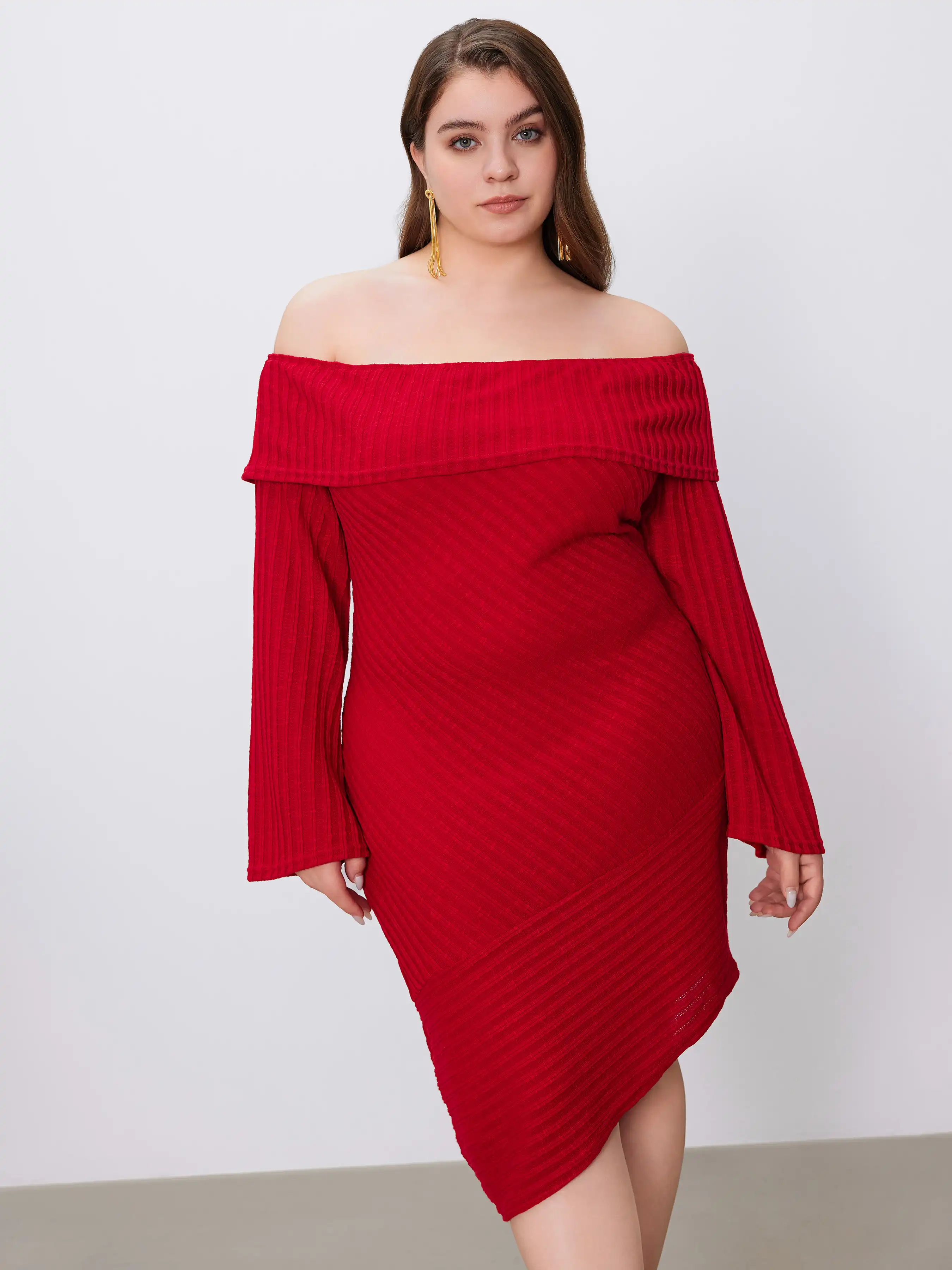 13500-rib-off-shoulder-asymmetrical-bell-sleeve-mini-dress-curve-plus-1.webp