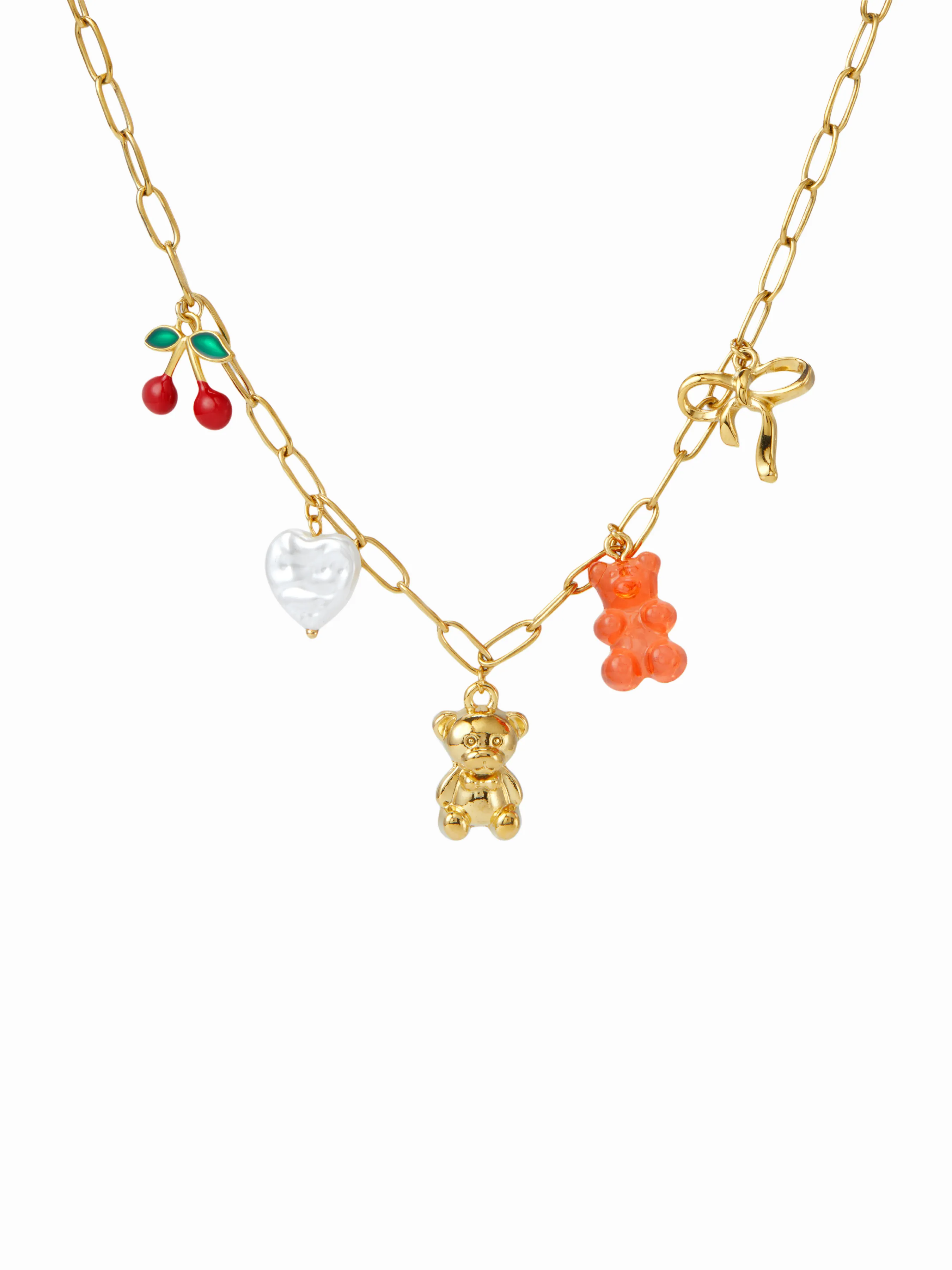 13878-bear-cherry-heart-bowknot-pendant-18k-gold-plated-stainless-steel-necklace-1.webp