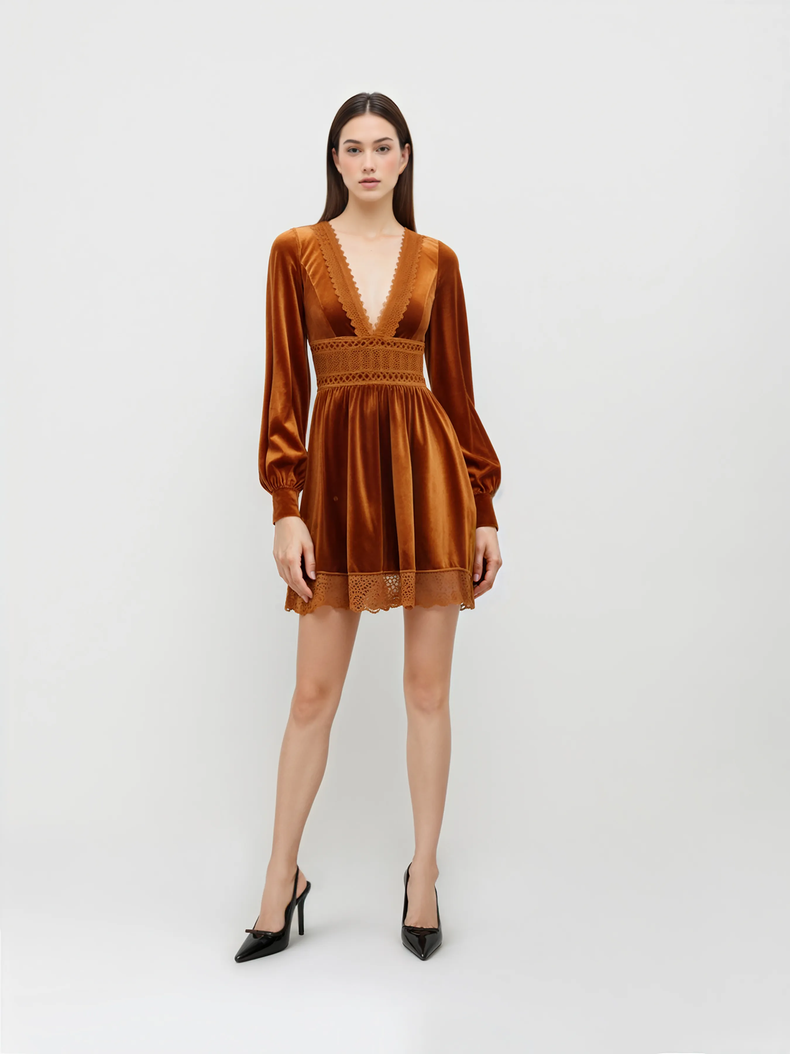 1537-velvet-v-neck-lace-mini-dress-1.webp
