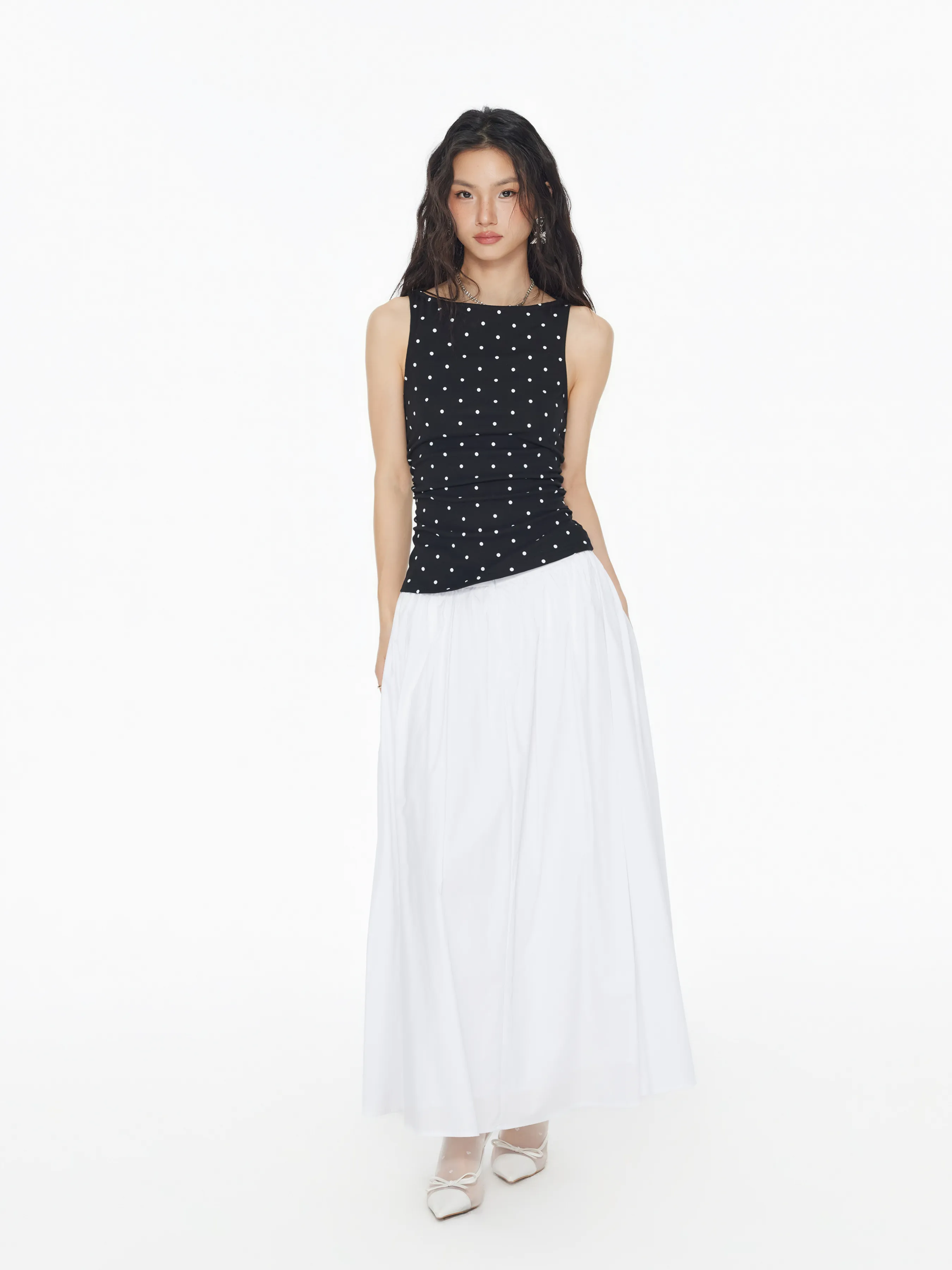 157-cotton-blend-boat-neck-knotted-polka-dot-ruched-tank-top-1.webp