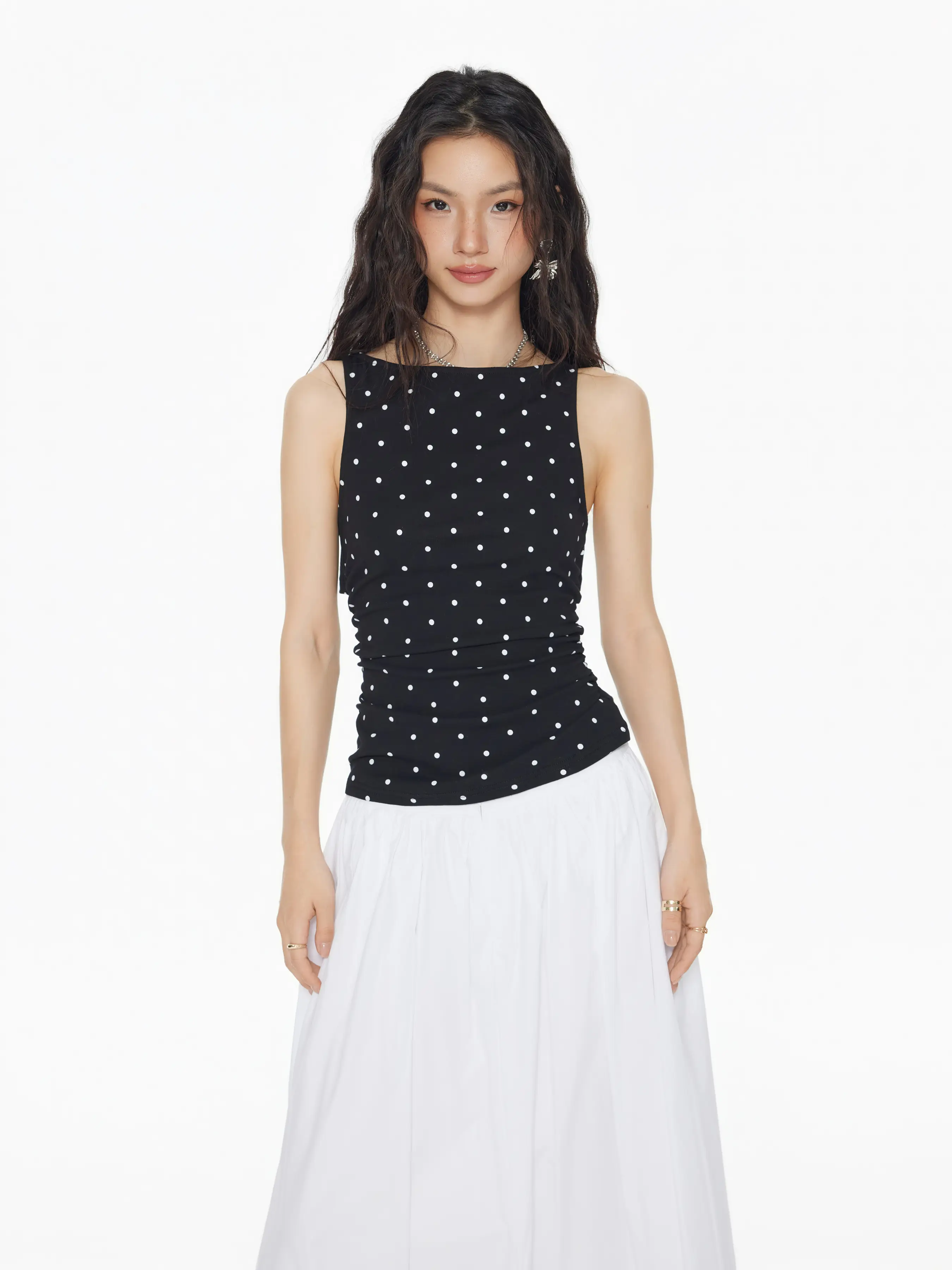 157-cotton-blend-boat-neck-knotted-polka-dot-ruched-tank-top-1.webp