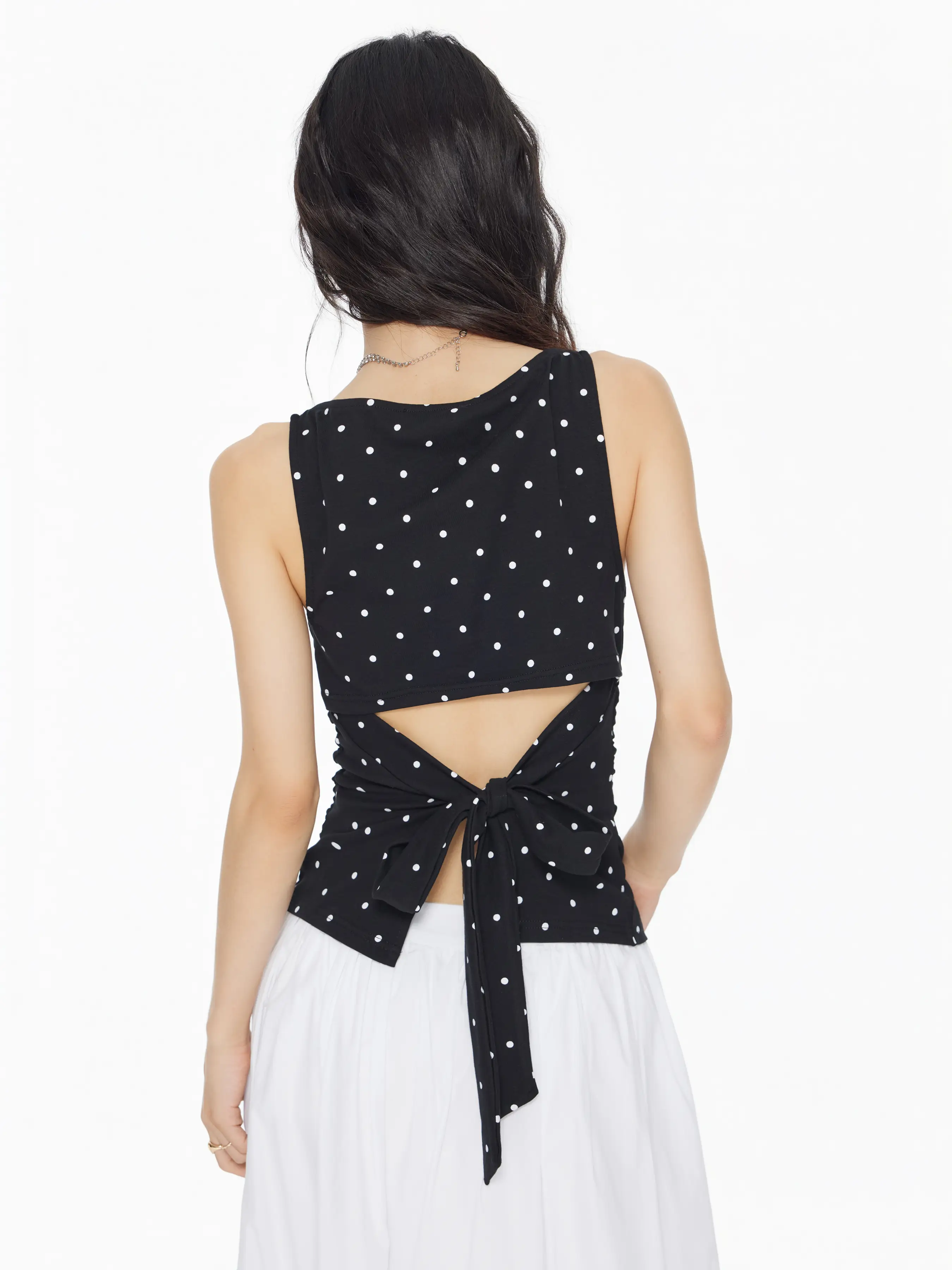 157-cotton-blend-boat-neck-knotted-polka-dot-ruched-tank-top-1.webp
