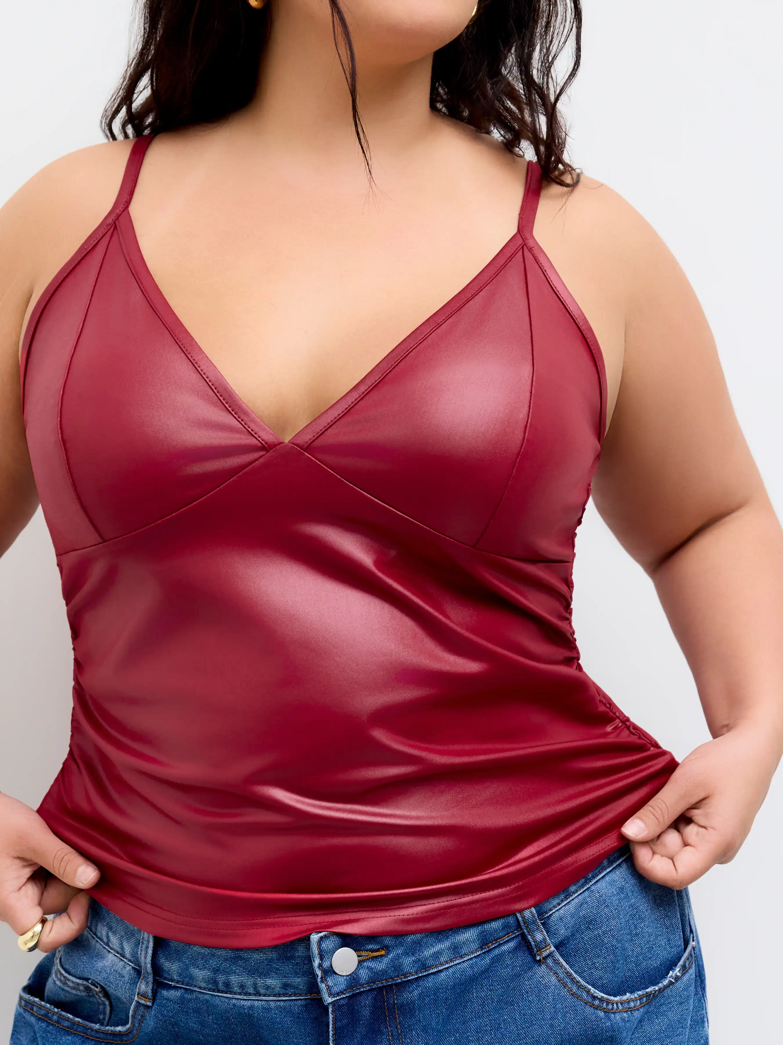 1899-v-neck-ruched-cami-top-curve-plus-1.webp