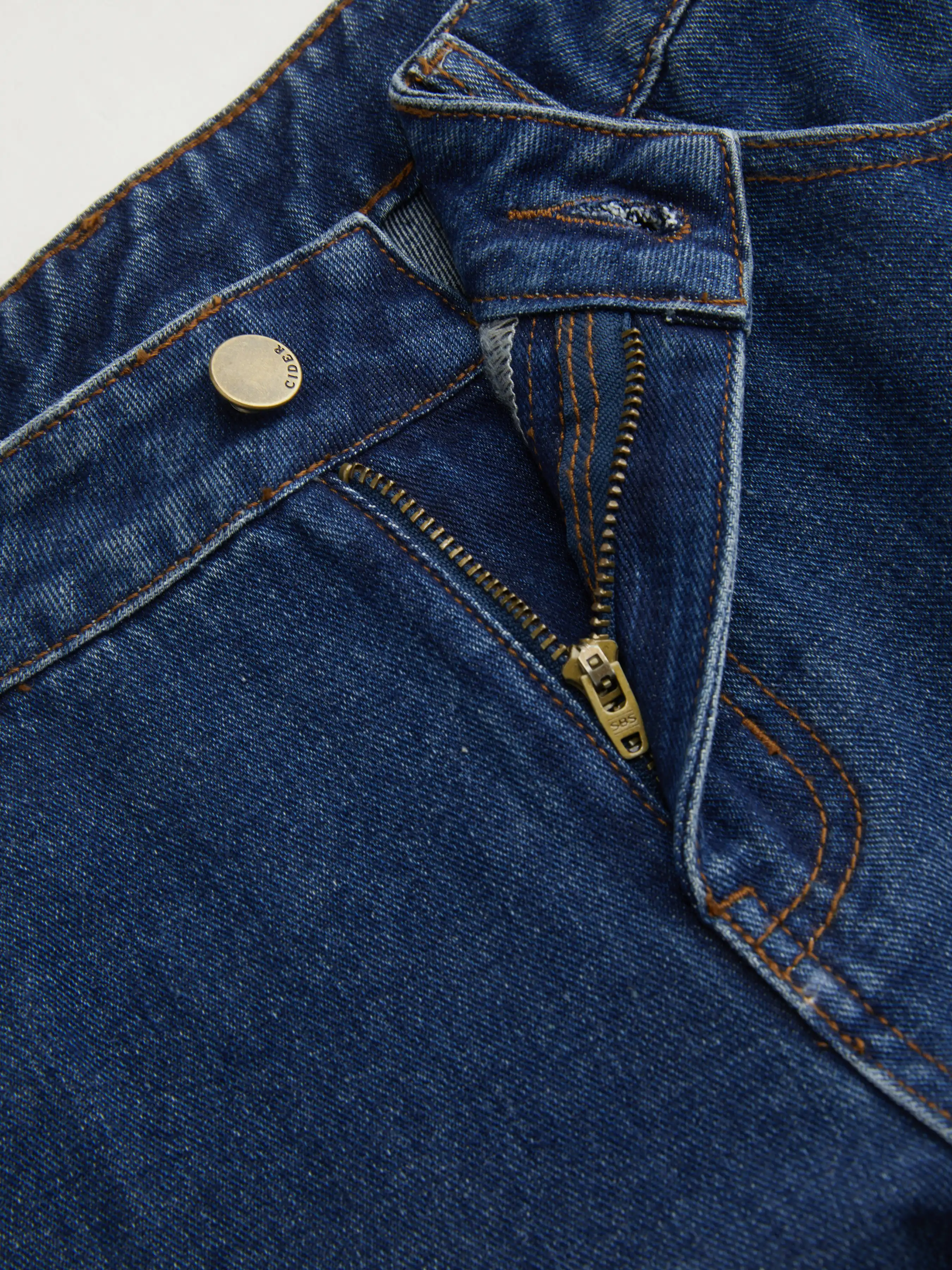 Cider Denim Low Rise Baggy Jeans
