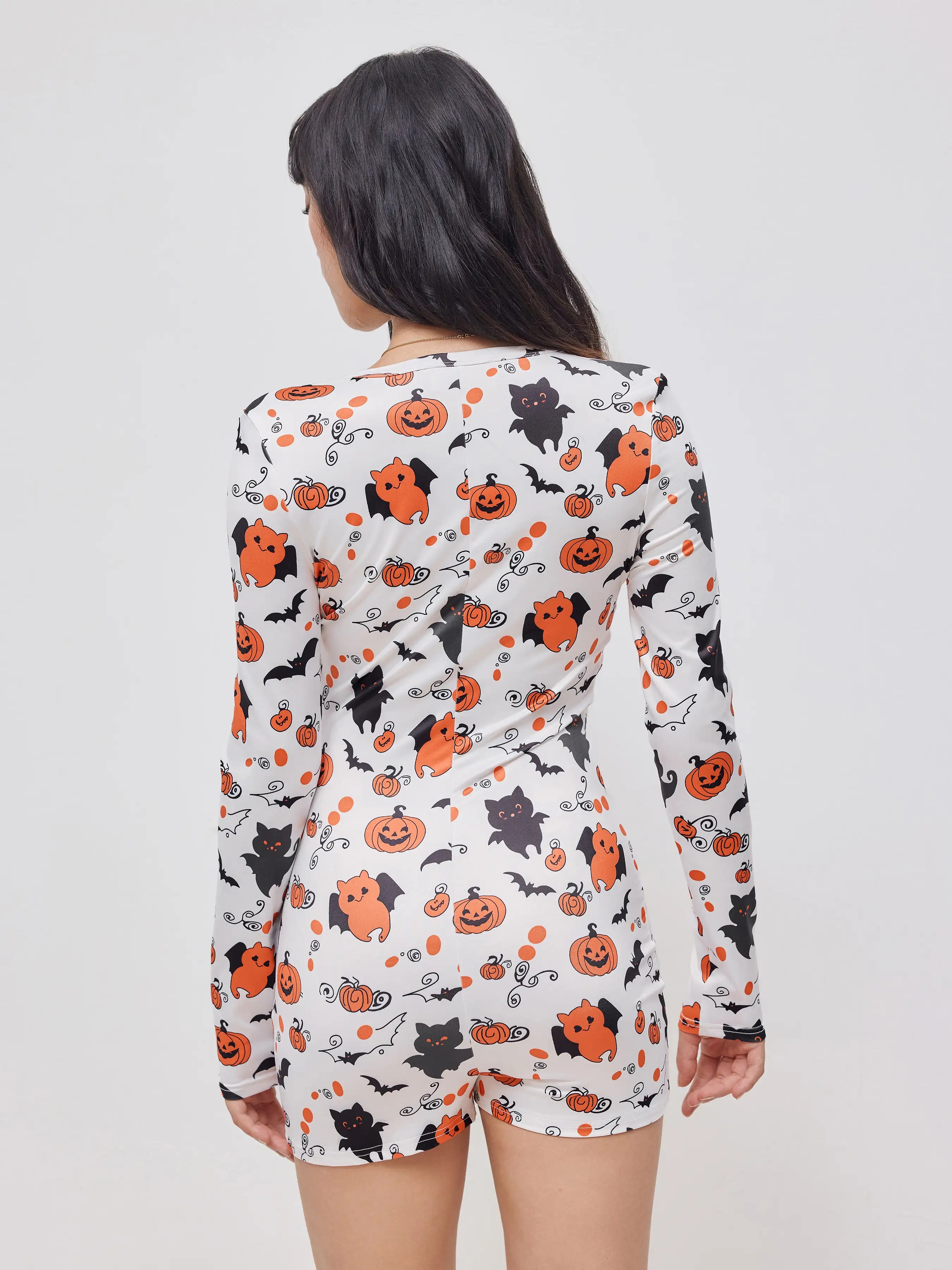 2582-v-neck-pumpkin-bat-graphic-lounge-romper-1.webp