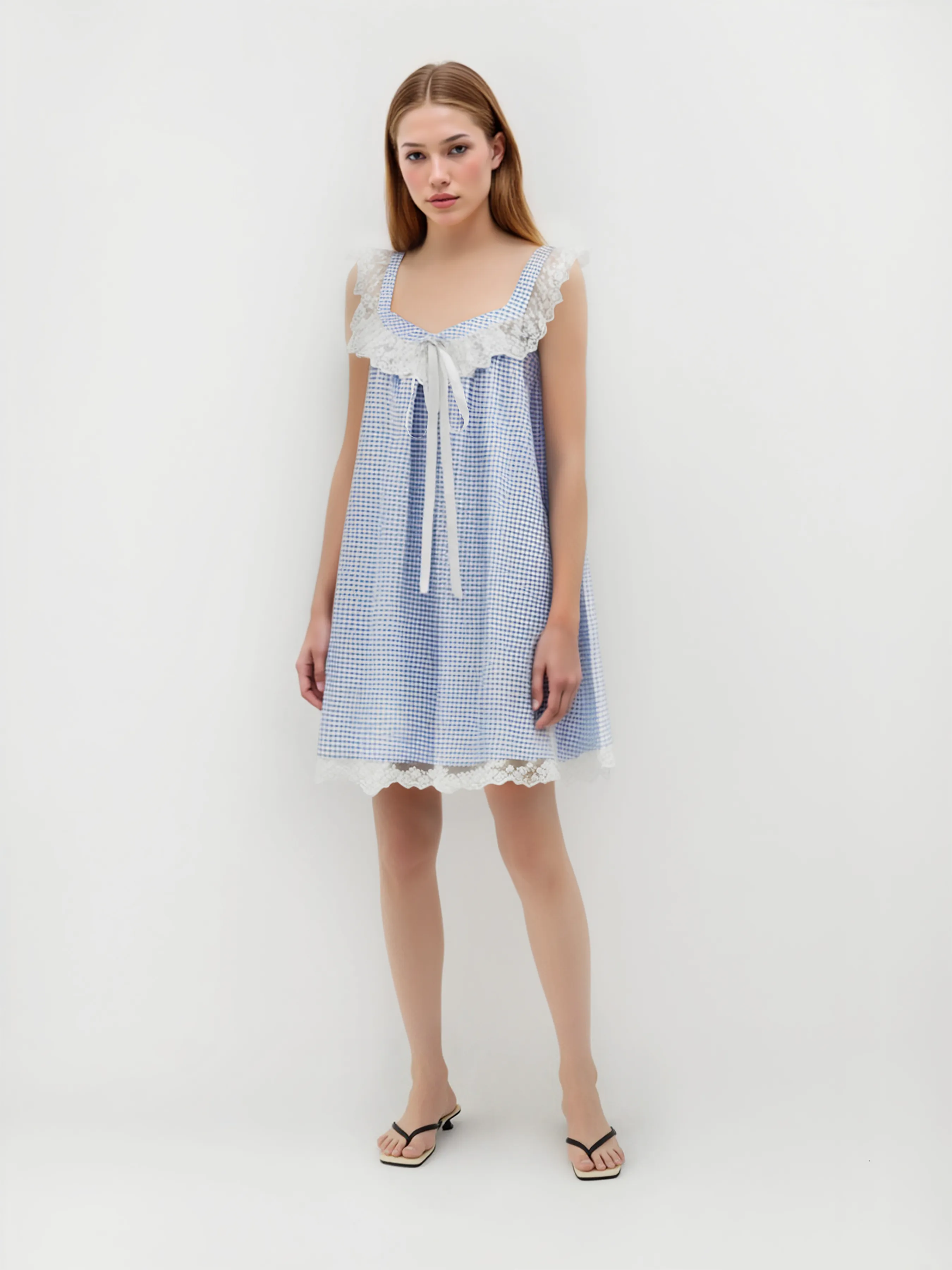 2622-sweetheart-gingham-lace-trim-babydoll-knotted-mini-dress-1.webp