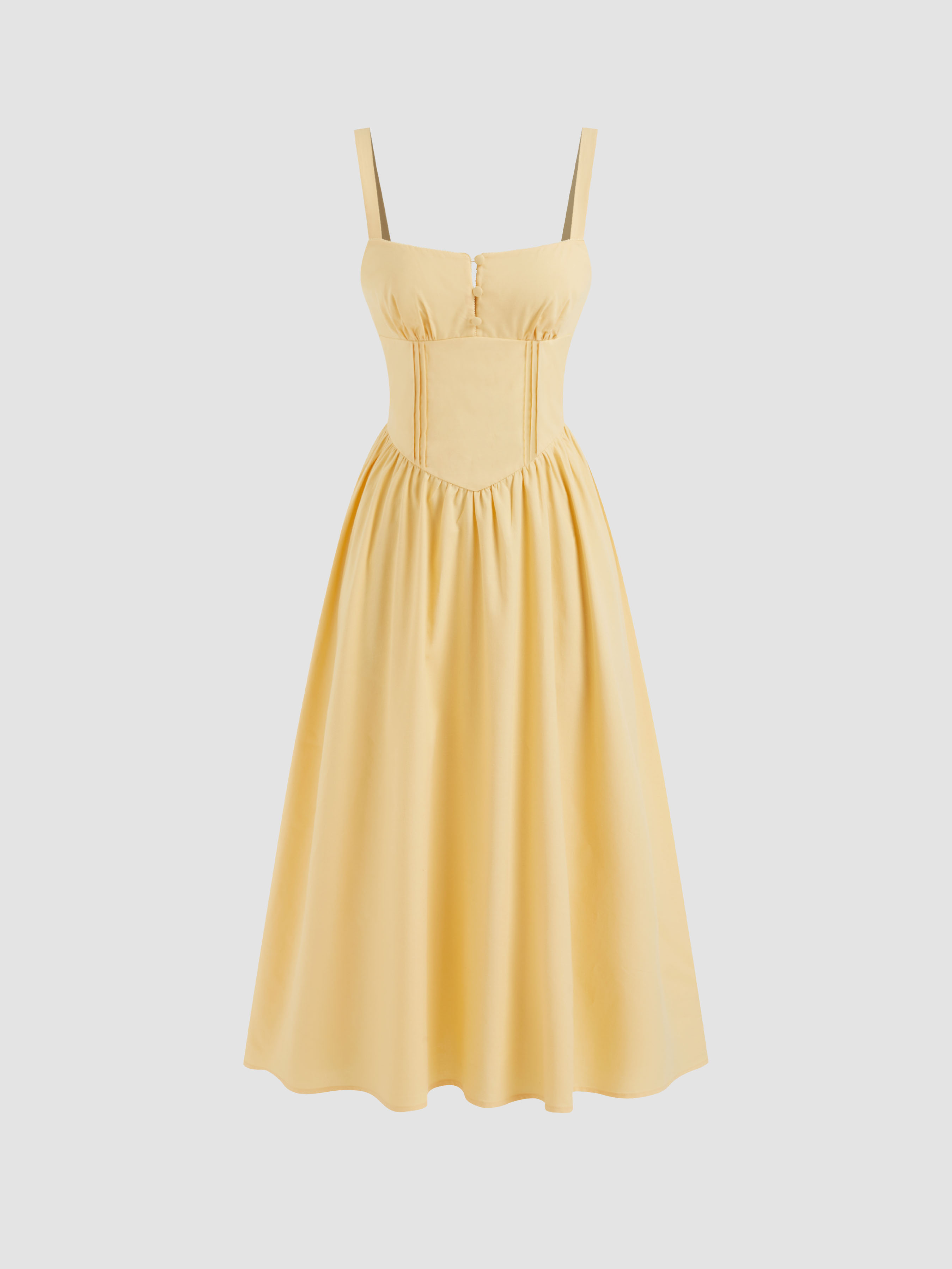 3437-cotton-blend-square-neck-lace-up-ruffle-maxi-dress-1.webp