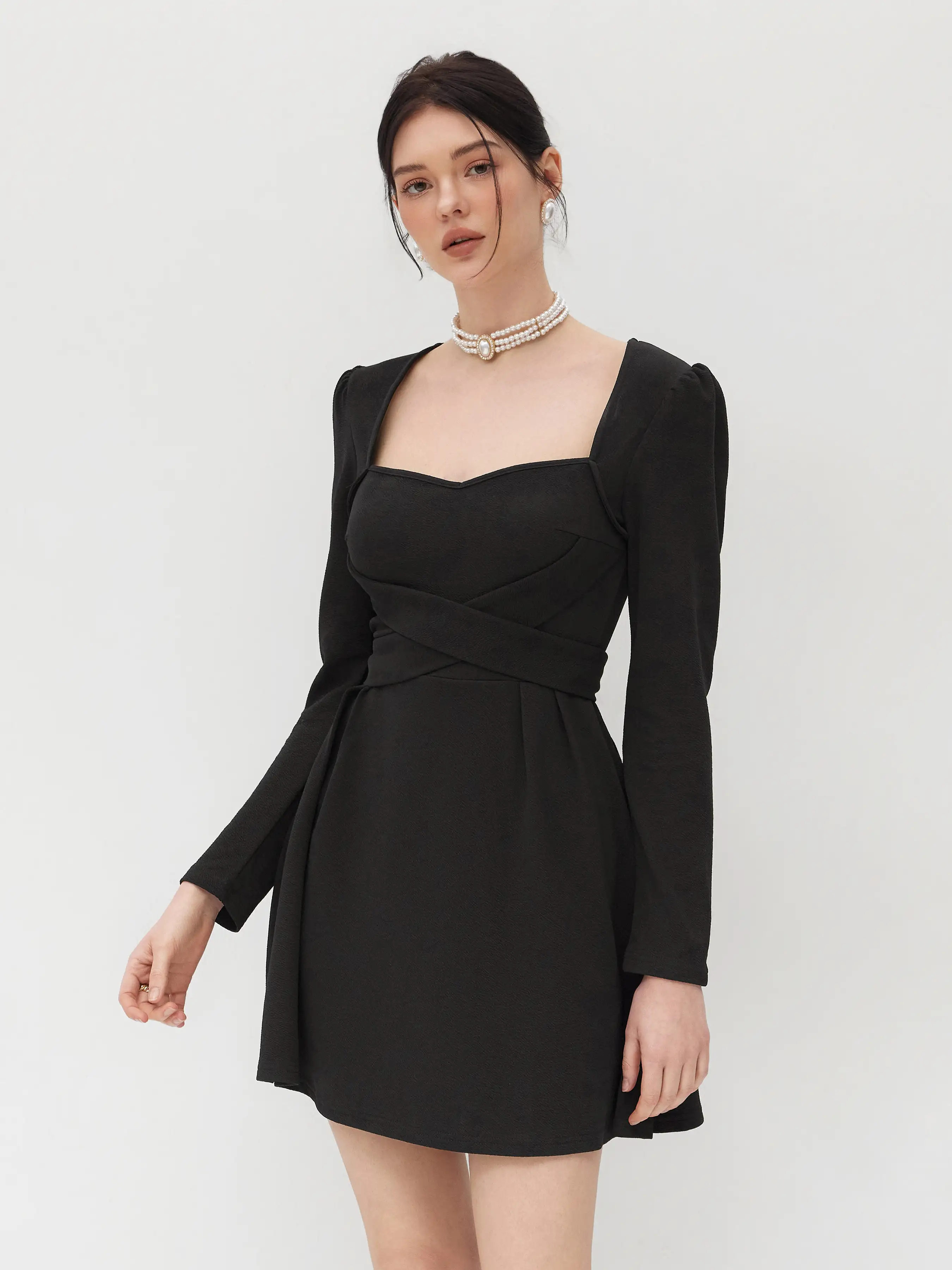 3834-square-neck-tie-back-ruffle-mini-dress-1.webp