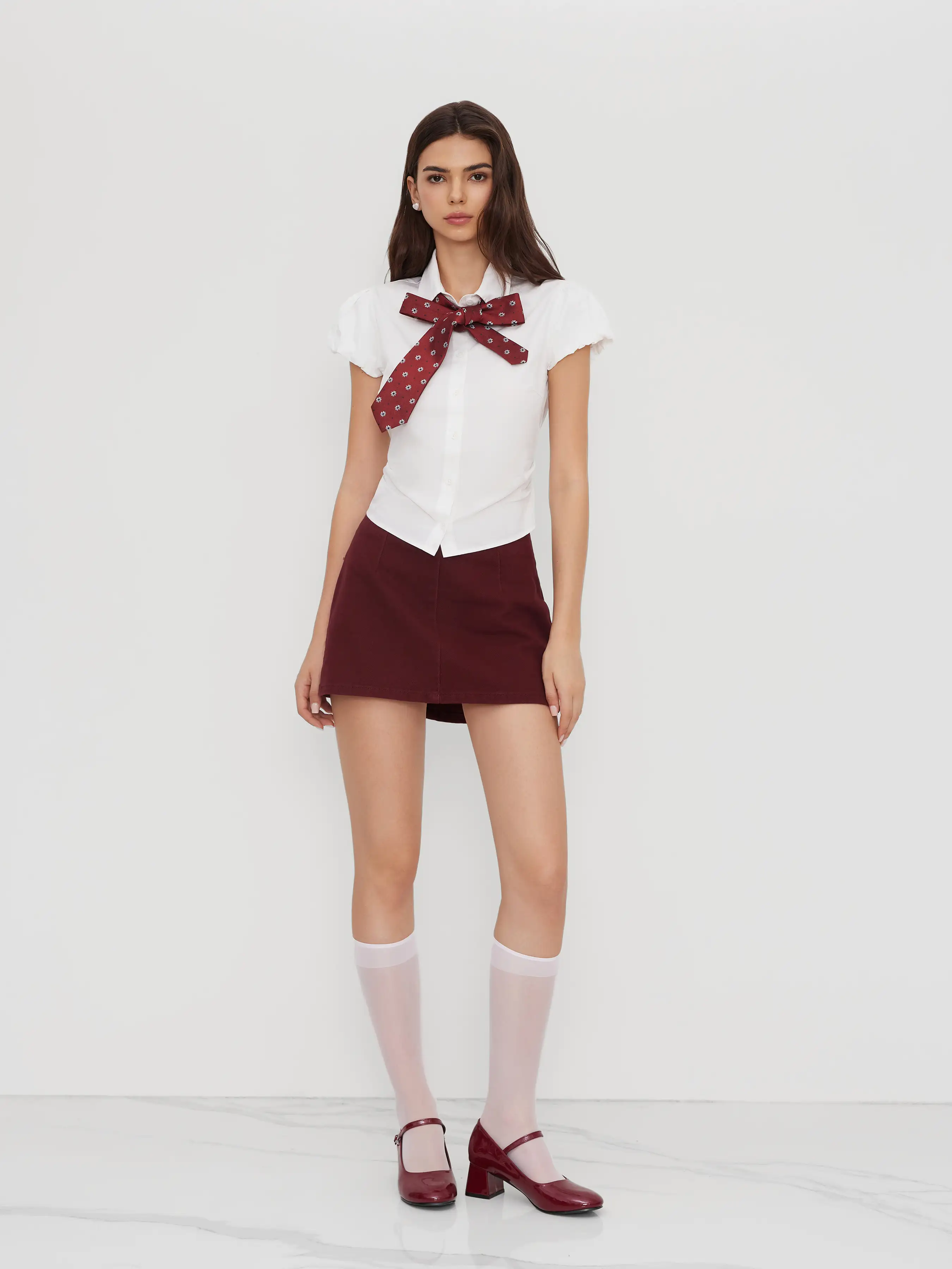 4679-100-cotton-collar-ruched-puff-sleeve-shirt-1.webp