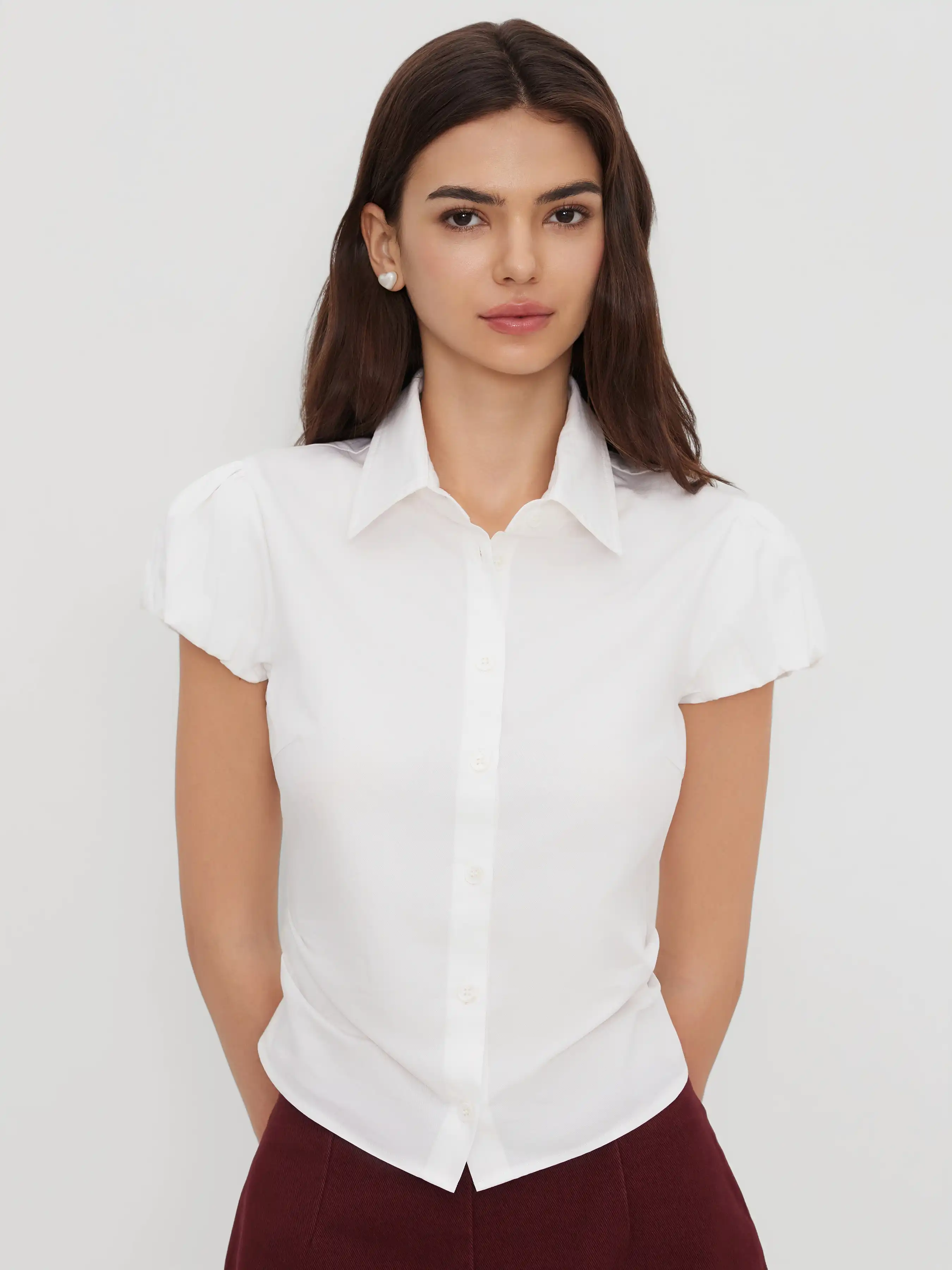 4679-100-cotton-collar-ruched-puff-sleeve-shirt-1.webp