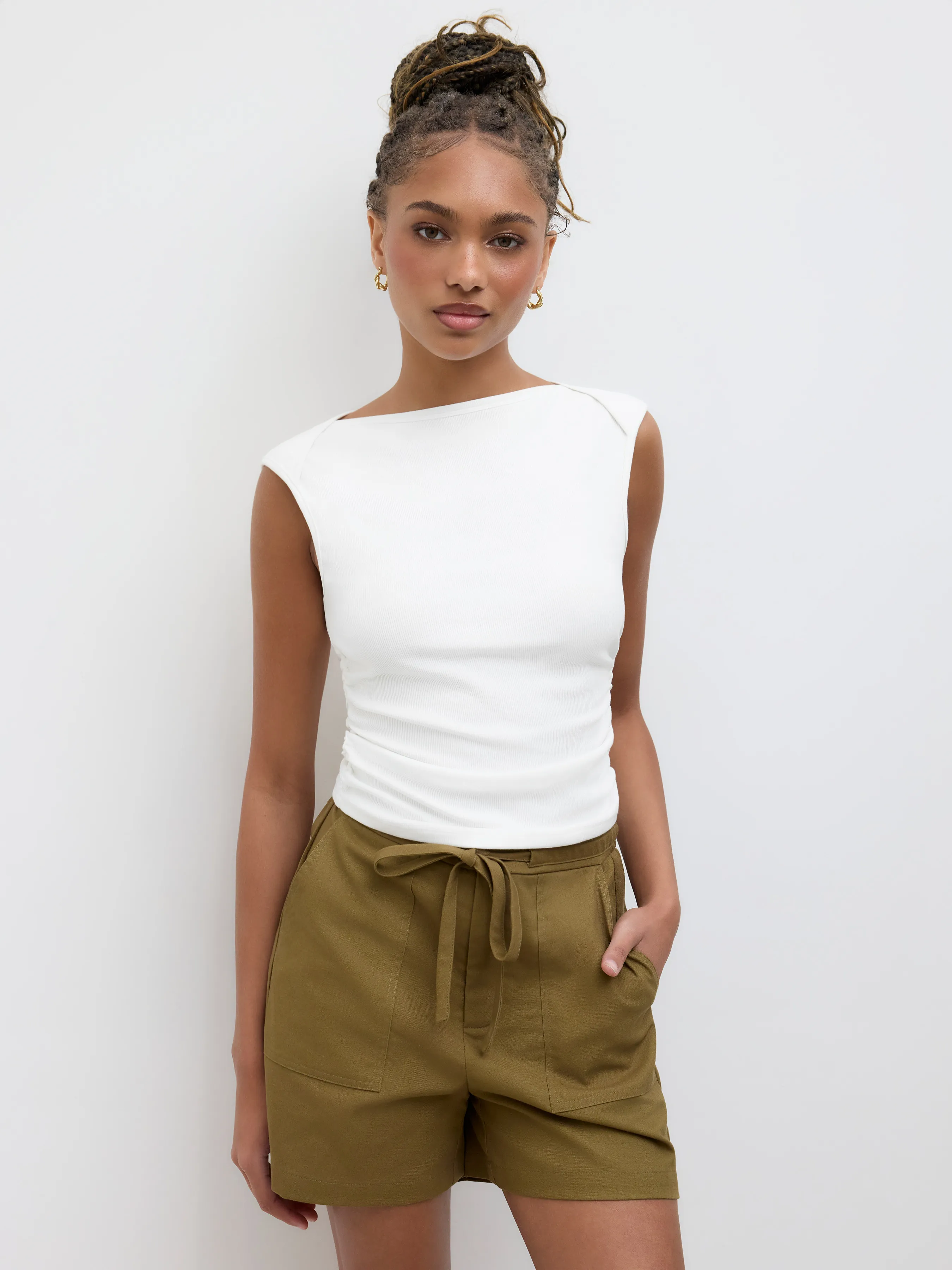 4692-cotton-blend-boat-neck-ruched-tank-top-1.webp