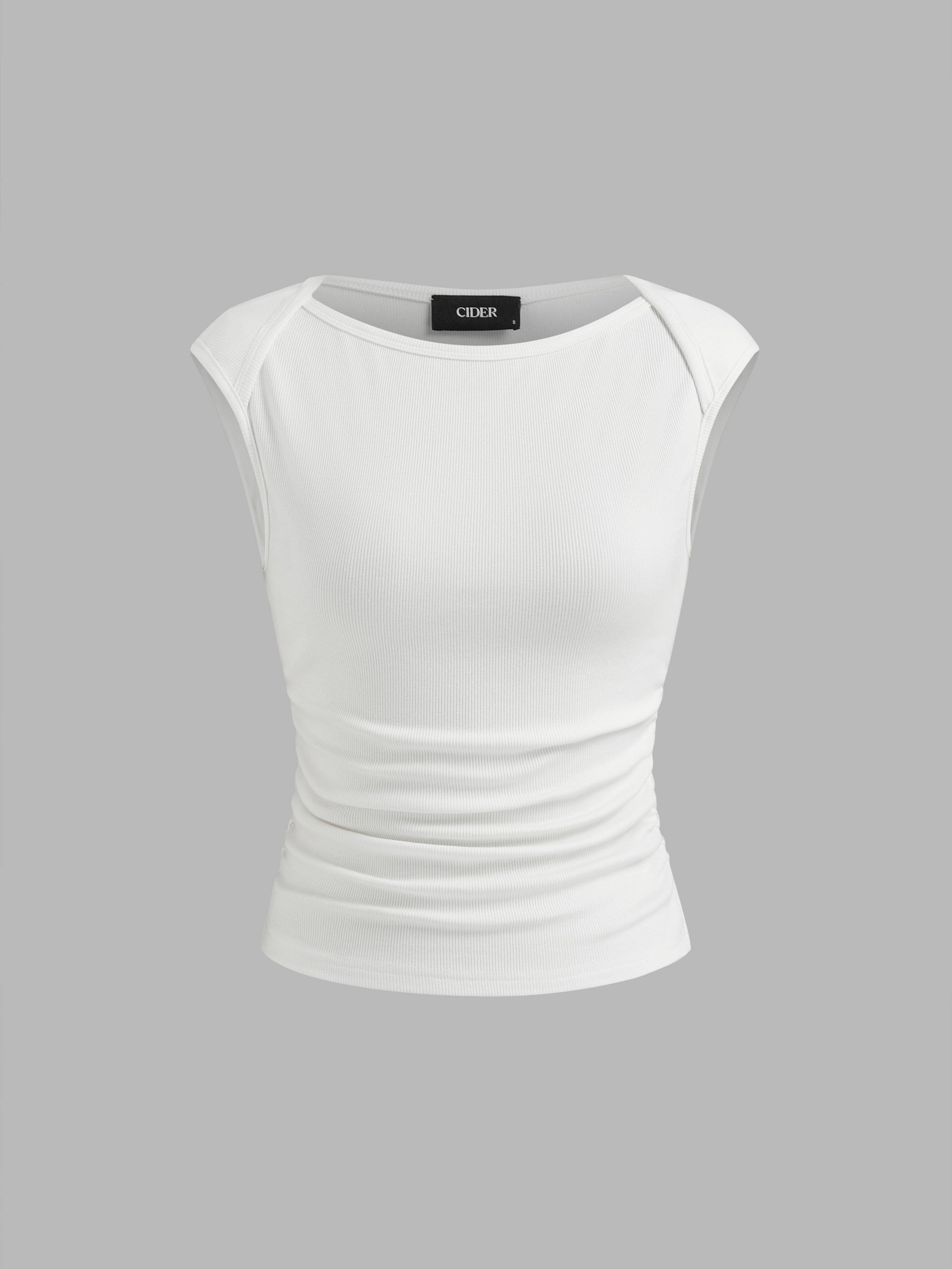4692-cotton-blend-boat-neck-ruched-tank-top-1.webp