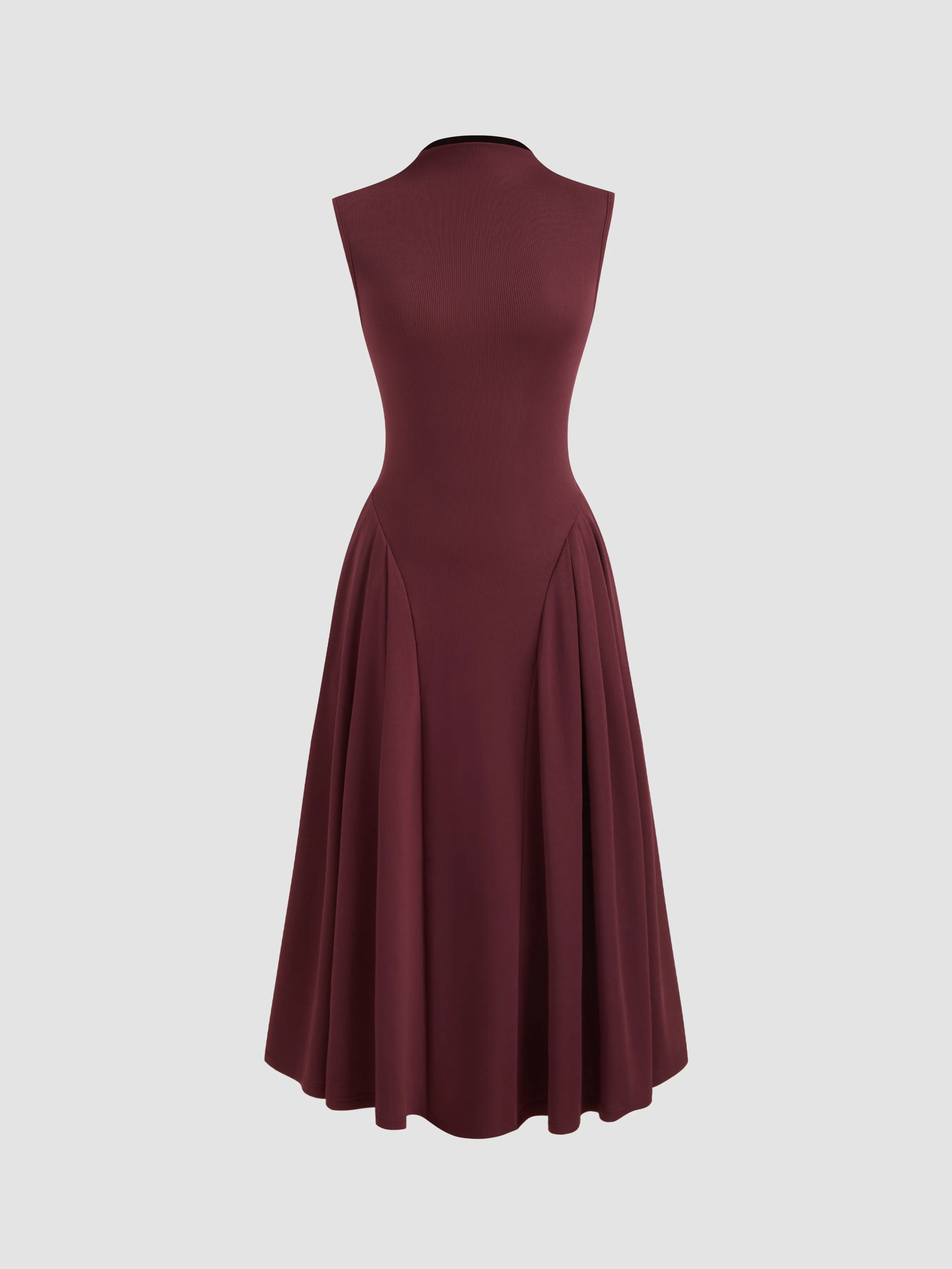 High Neck Solid Ruffle Midi Dress 1 4993-high-neck-solid-ruffle-midi-dress-1.webp