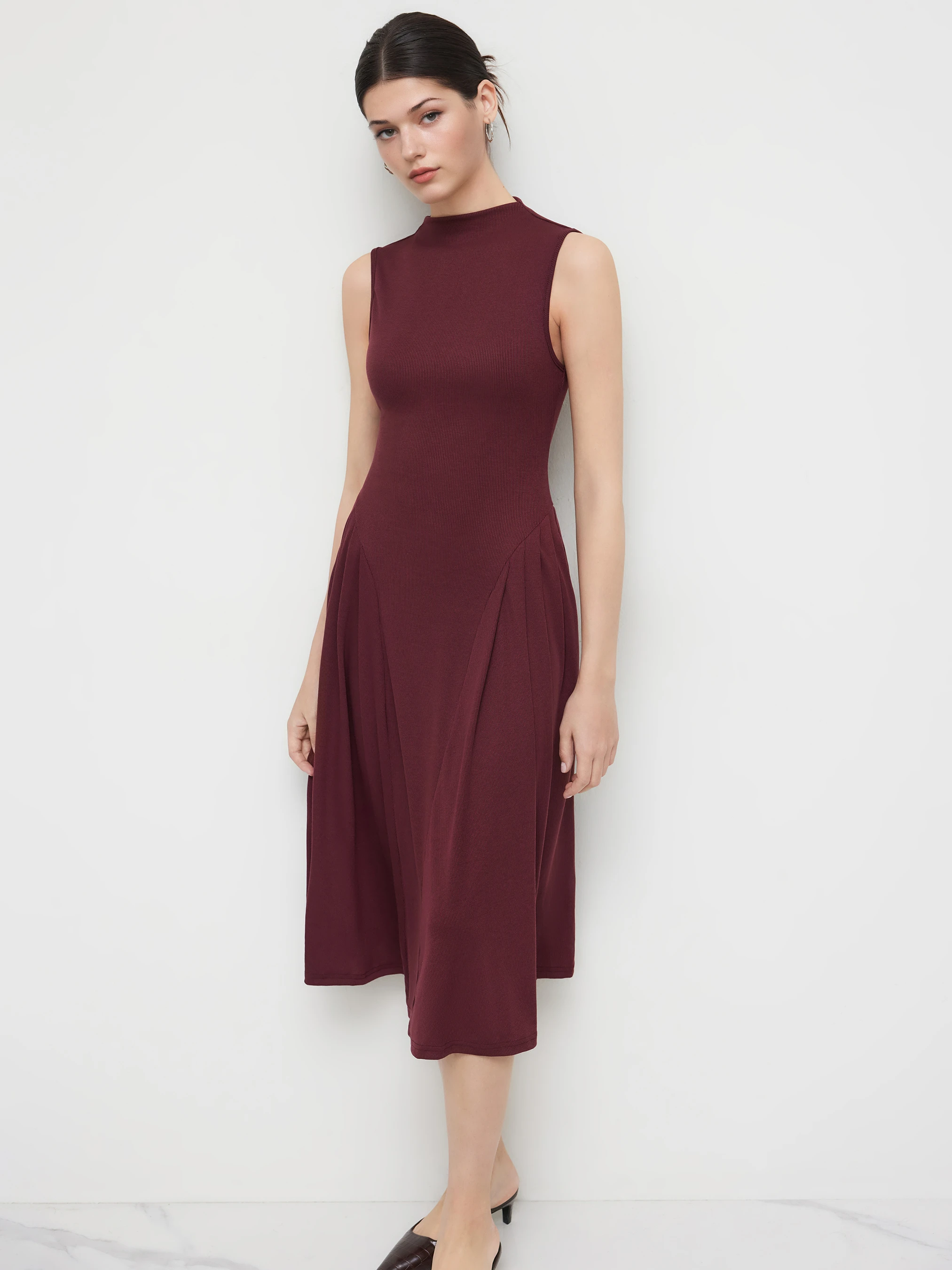 4993-high-neck-solid-ruffle-midi-dress-1.webp