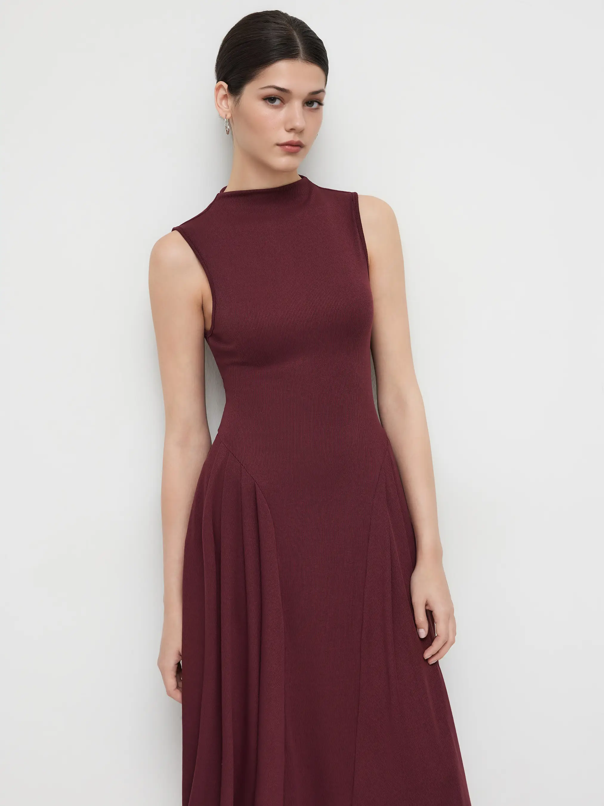 4993-high-neck-solid-ruffle-midi-dress-1.webp