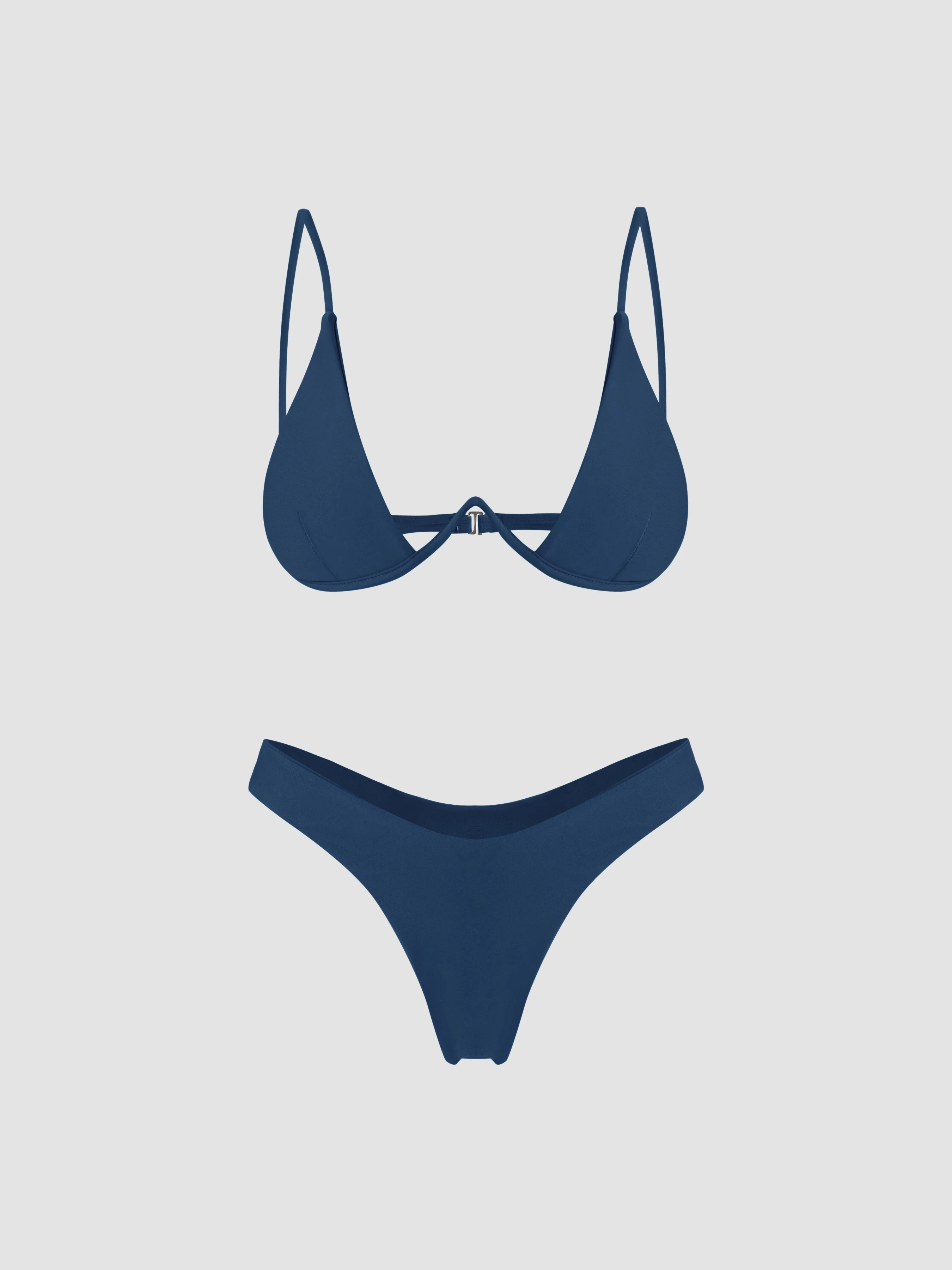 Sea Underwire Bikini Set