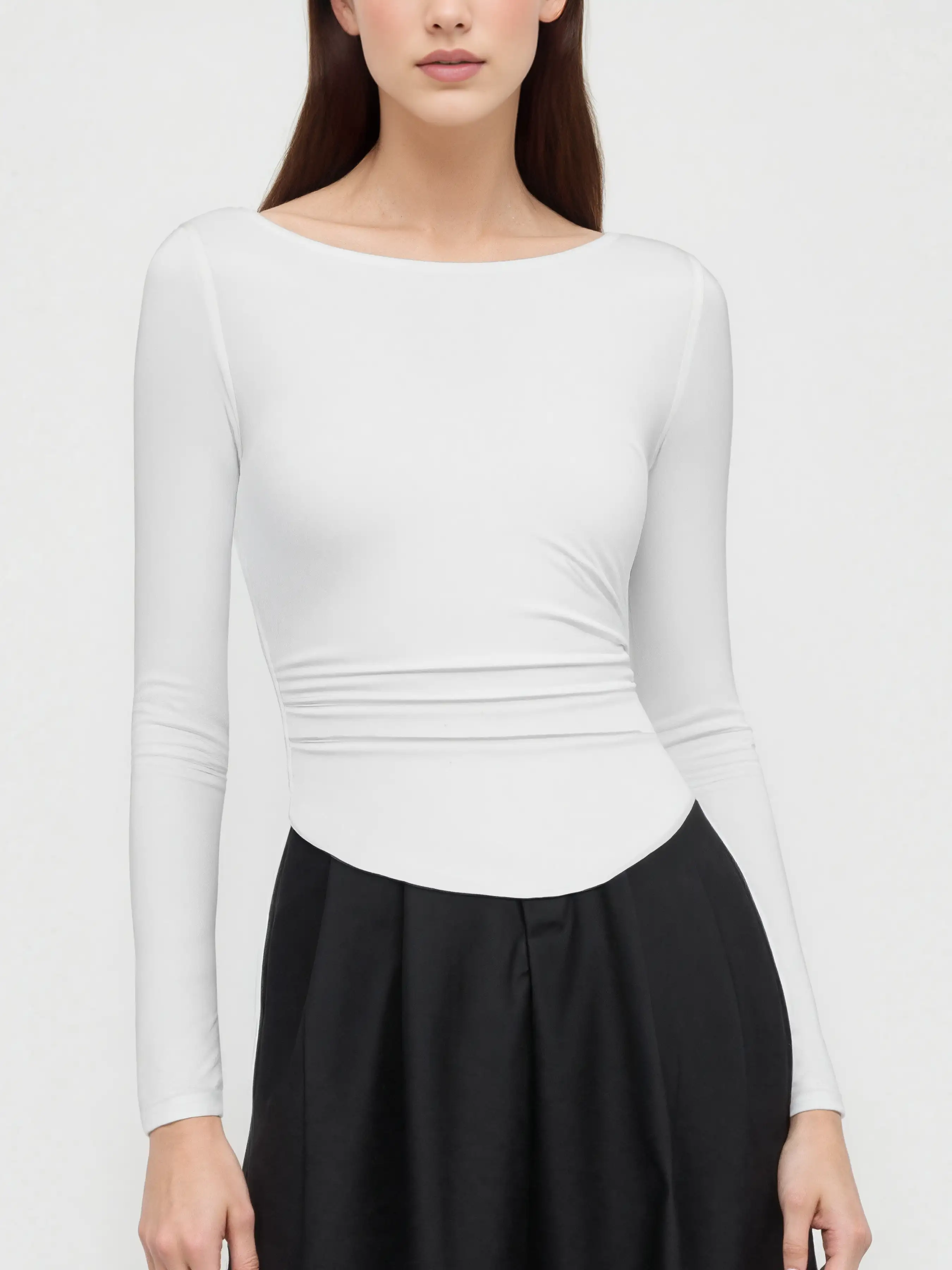 5641-boat-neck-solid-ruched-long-sleeve-tee-1.webp