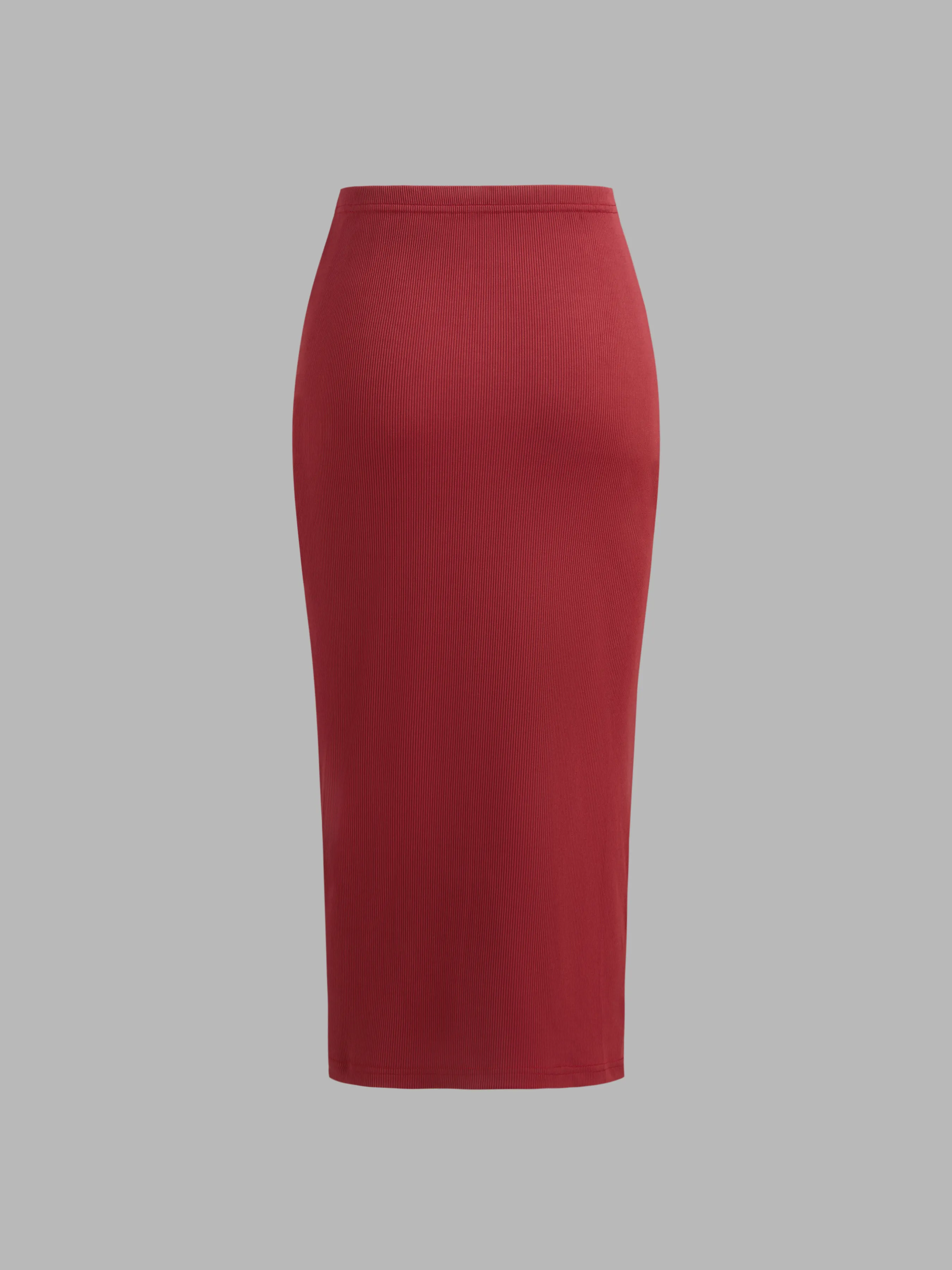 5864-cotton-blend-square-neck-floral-ruched-tank-top-mid-rise-solid-drawstring-midi-skirt-set-1.webp