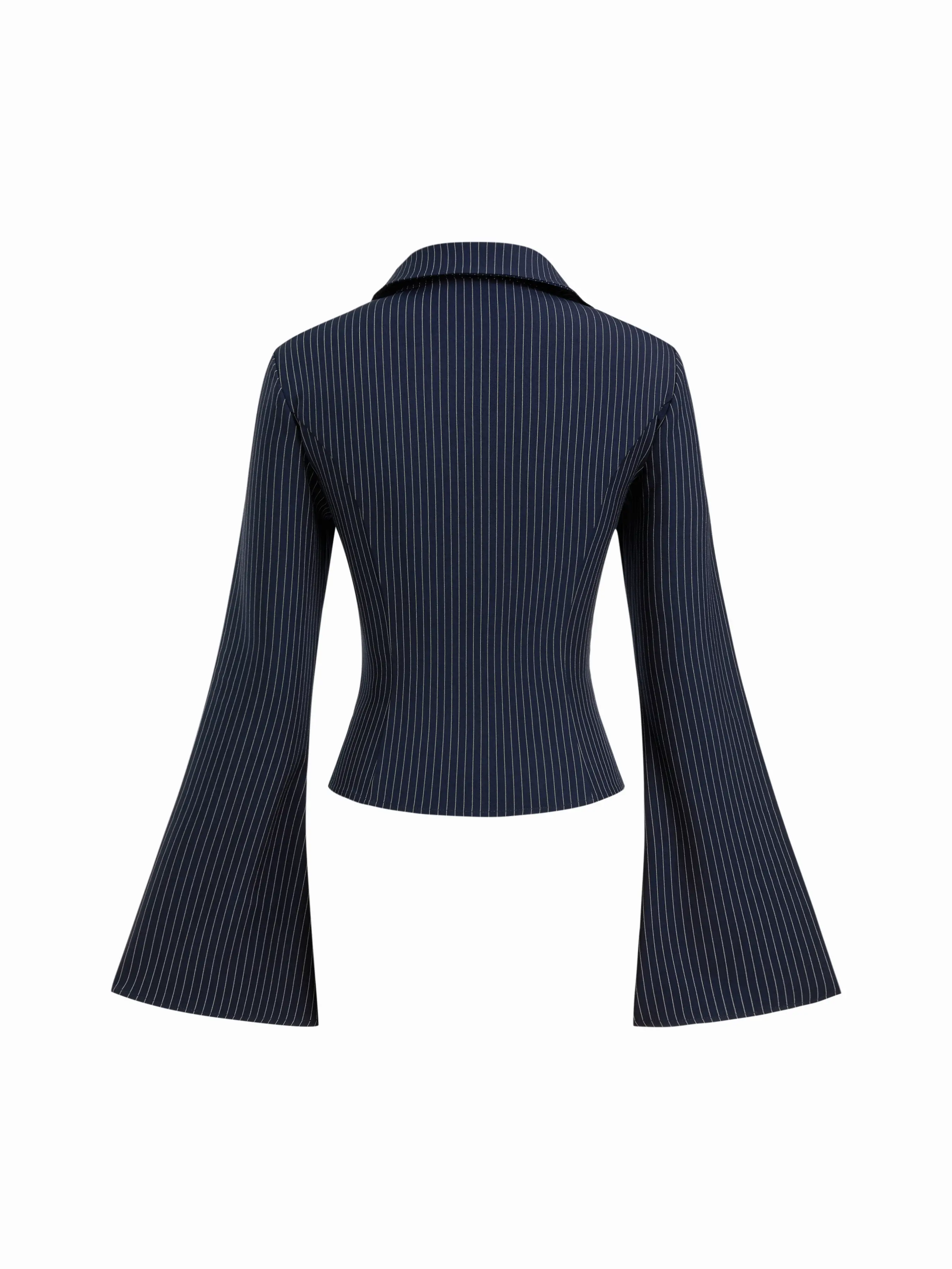 5997-stripe-collar-v-neck-bell-sleeve-asymmetrical-button-shirt-1.webp