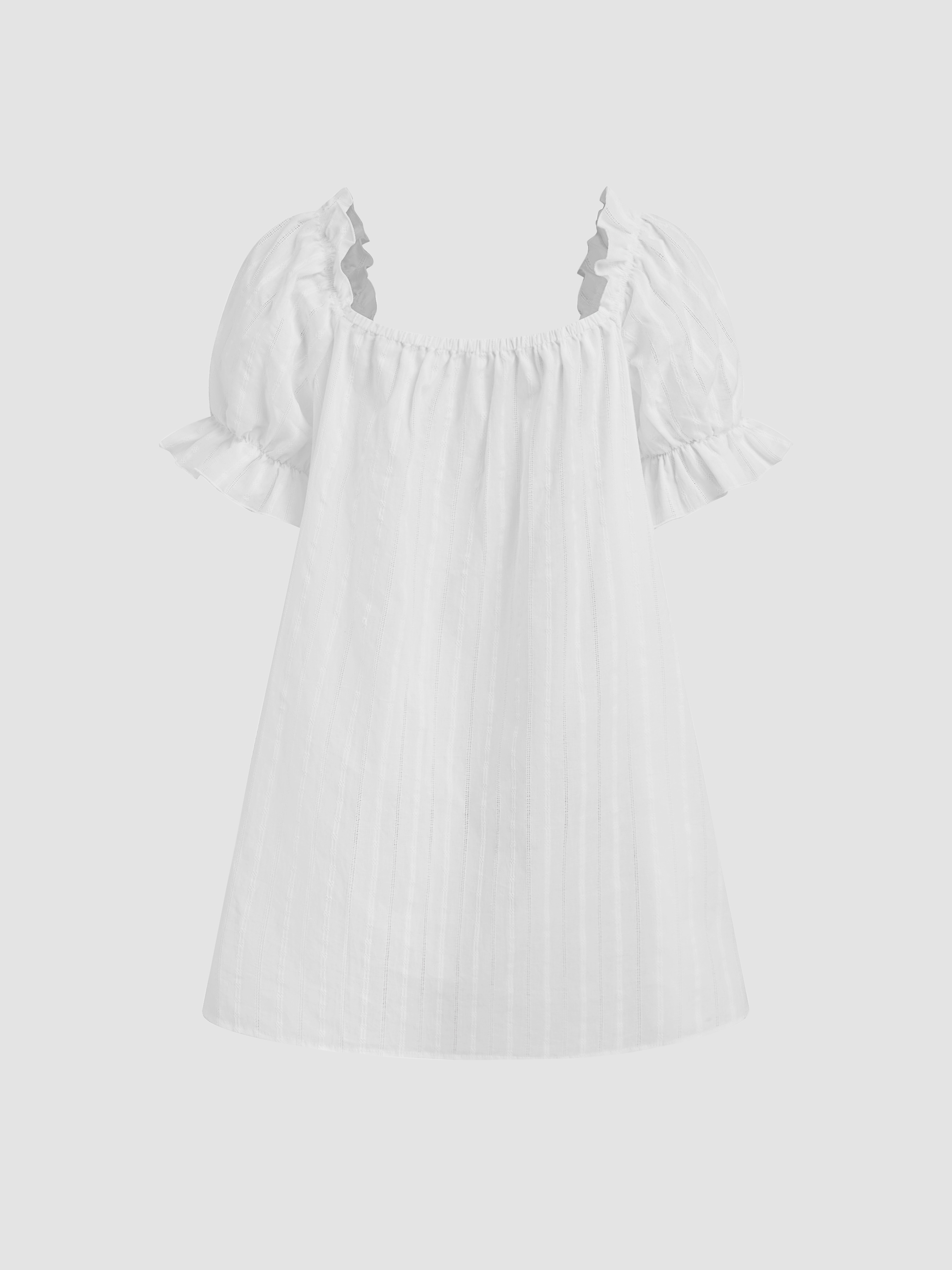 7717-100-cotton-u-neckline-bowknot-lettuce-trim-puff-sleeve-mini-nightdress-1.jpg