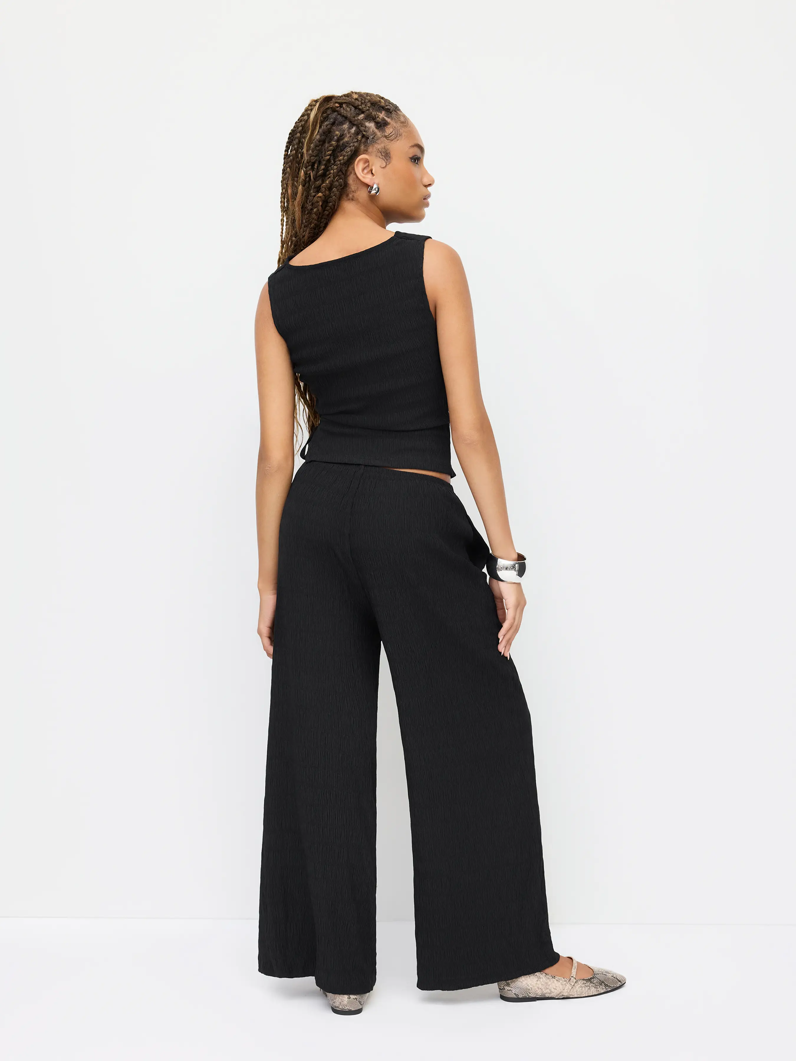 7941-texture-cowl-neck-ruched-knotted-top-mid-rise-wide-leg-trousers-set-1.webp