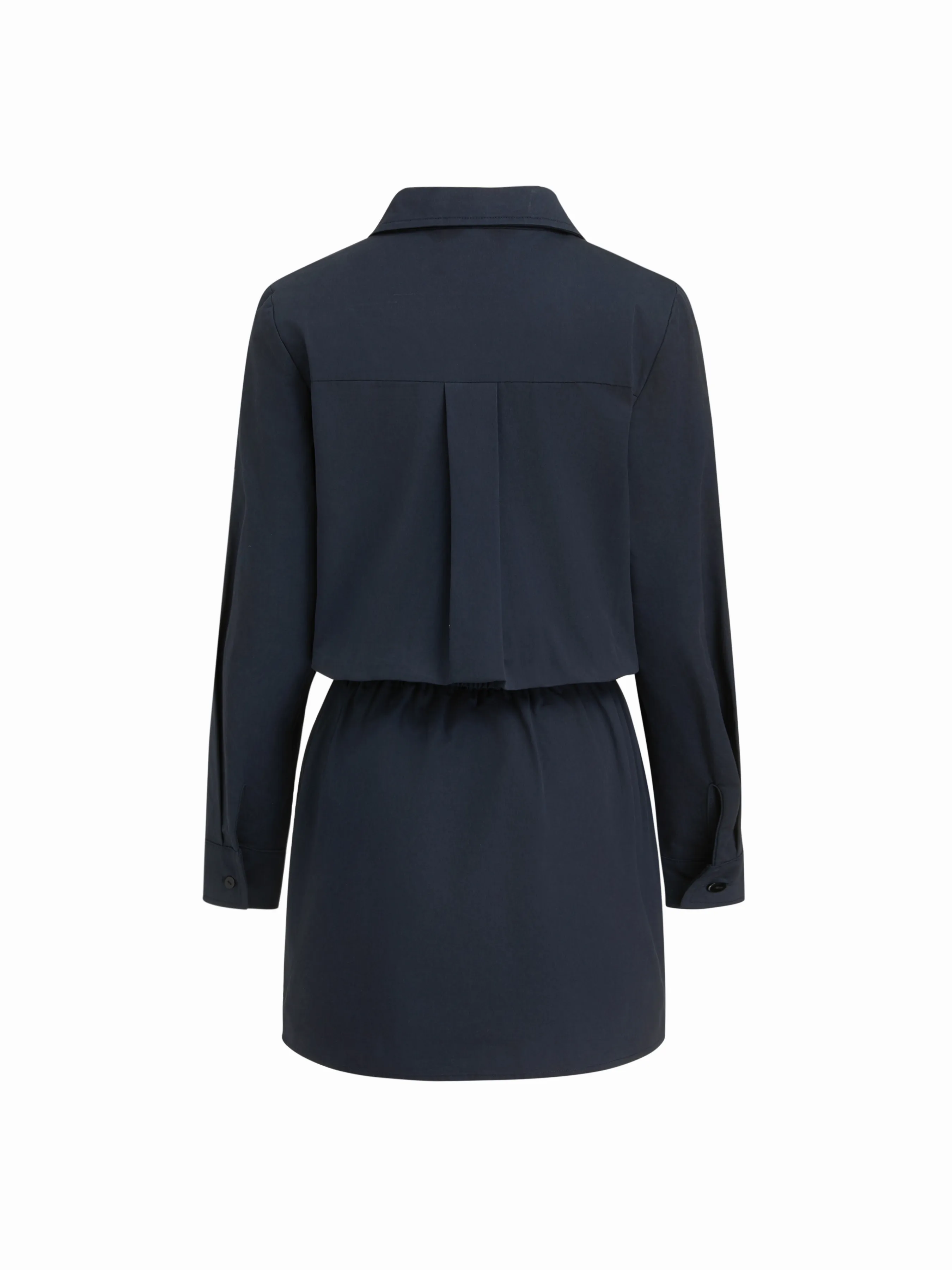 8308-100-cotton-collar-v-neck-long-sleeve-cinched-waist-mini-dress-1.webp