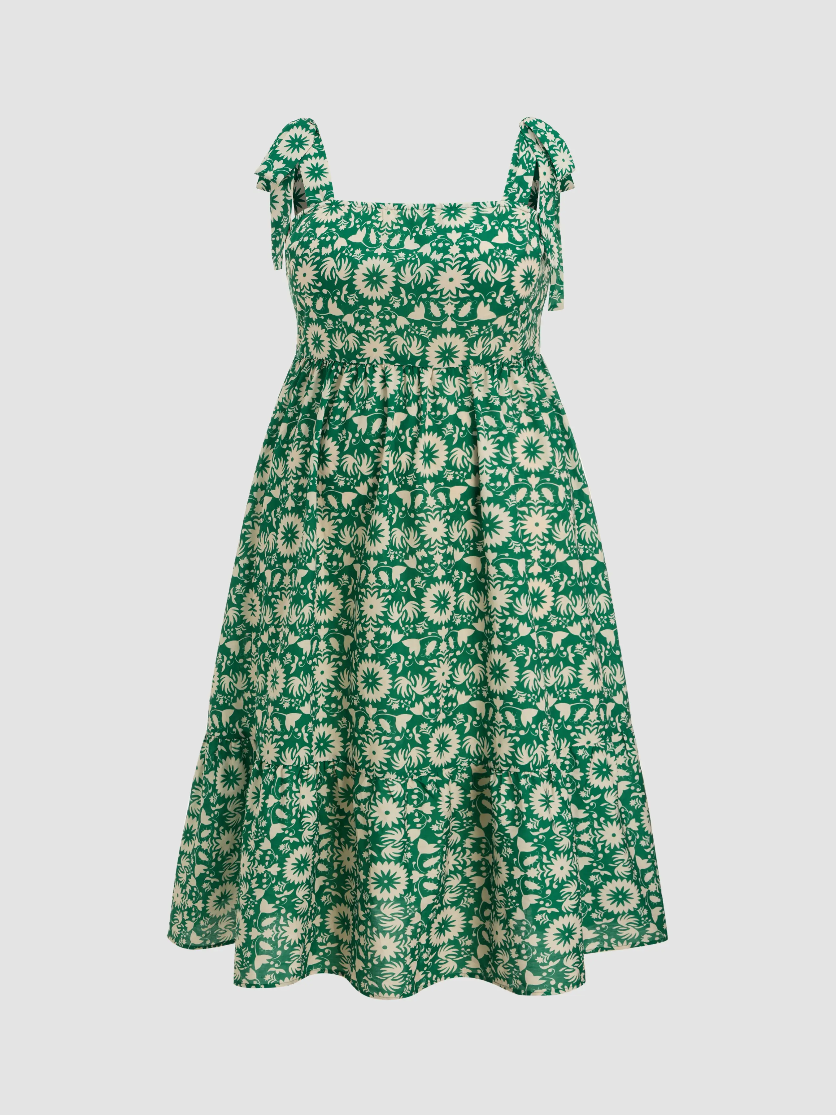 Geometric Floral Ruffle Knotted Midi Dress Curve & Plus 1 8468-geometric-floral-ruffle-knotted-midi-dress-curve-plus-1.webp