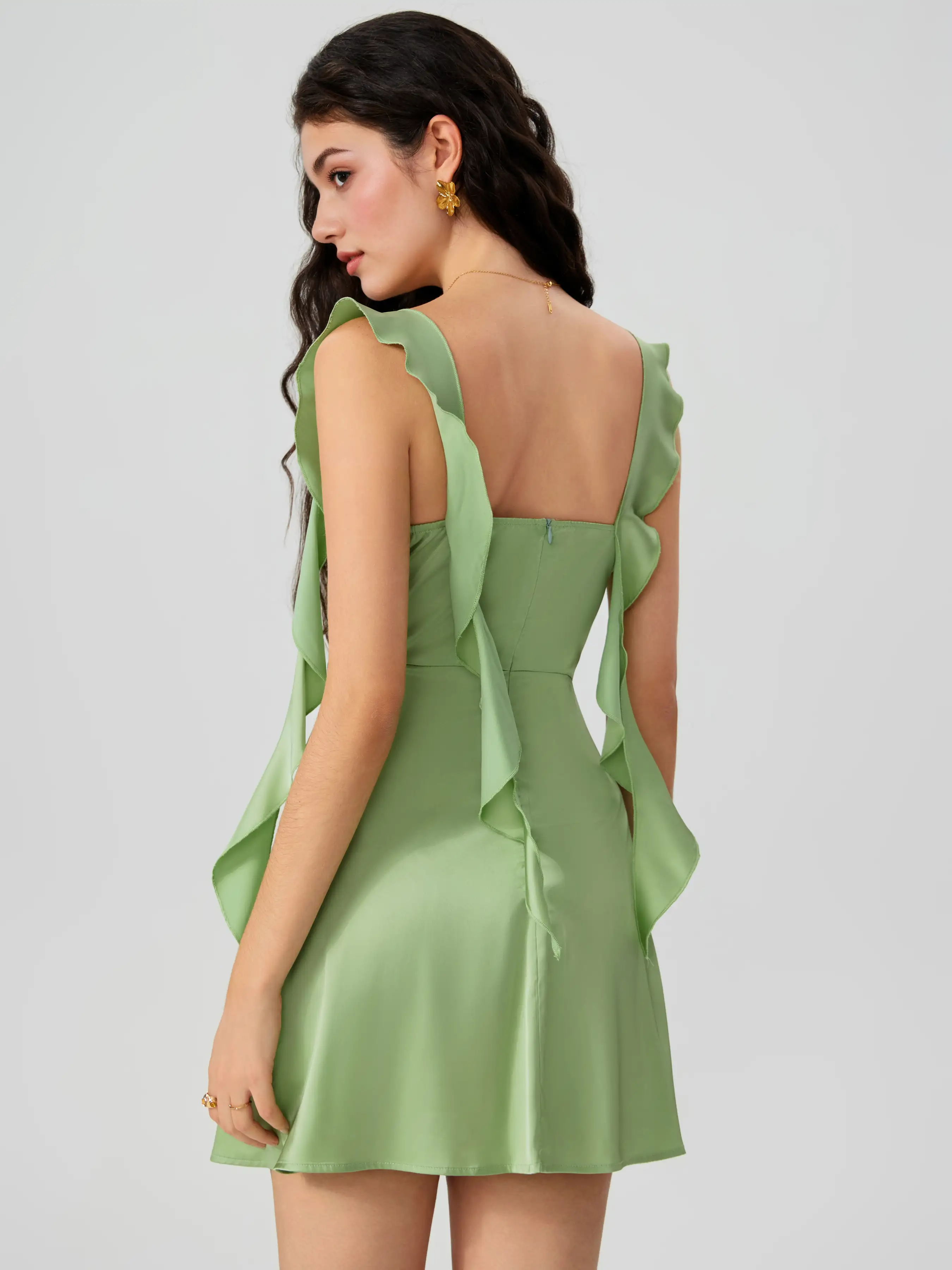 8626-satin-ruched-ruffle-hem-mini-dress-1.webp