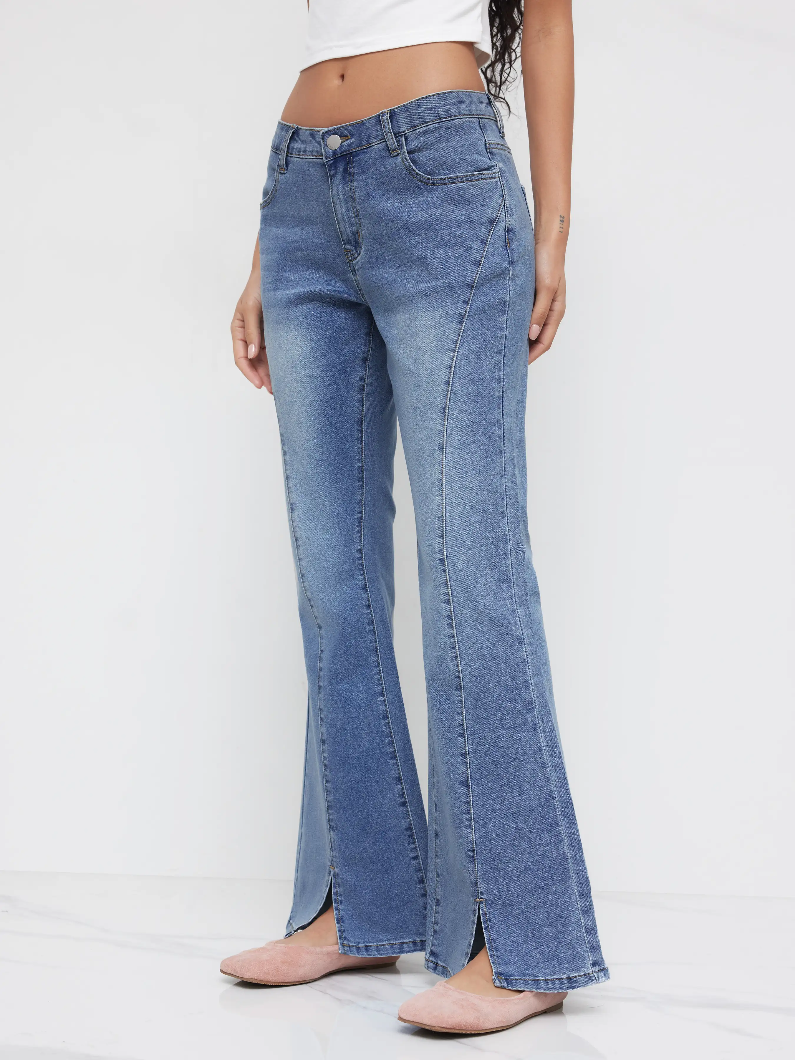 8718-high-stretch-cider-denim-low-rise-split-flared-jeans-1.webp