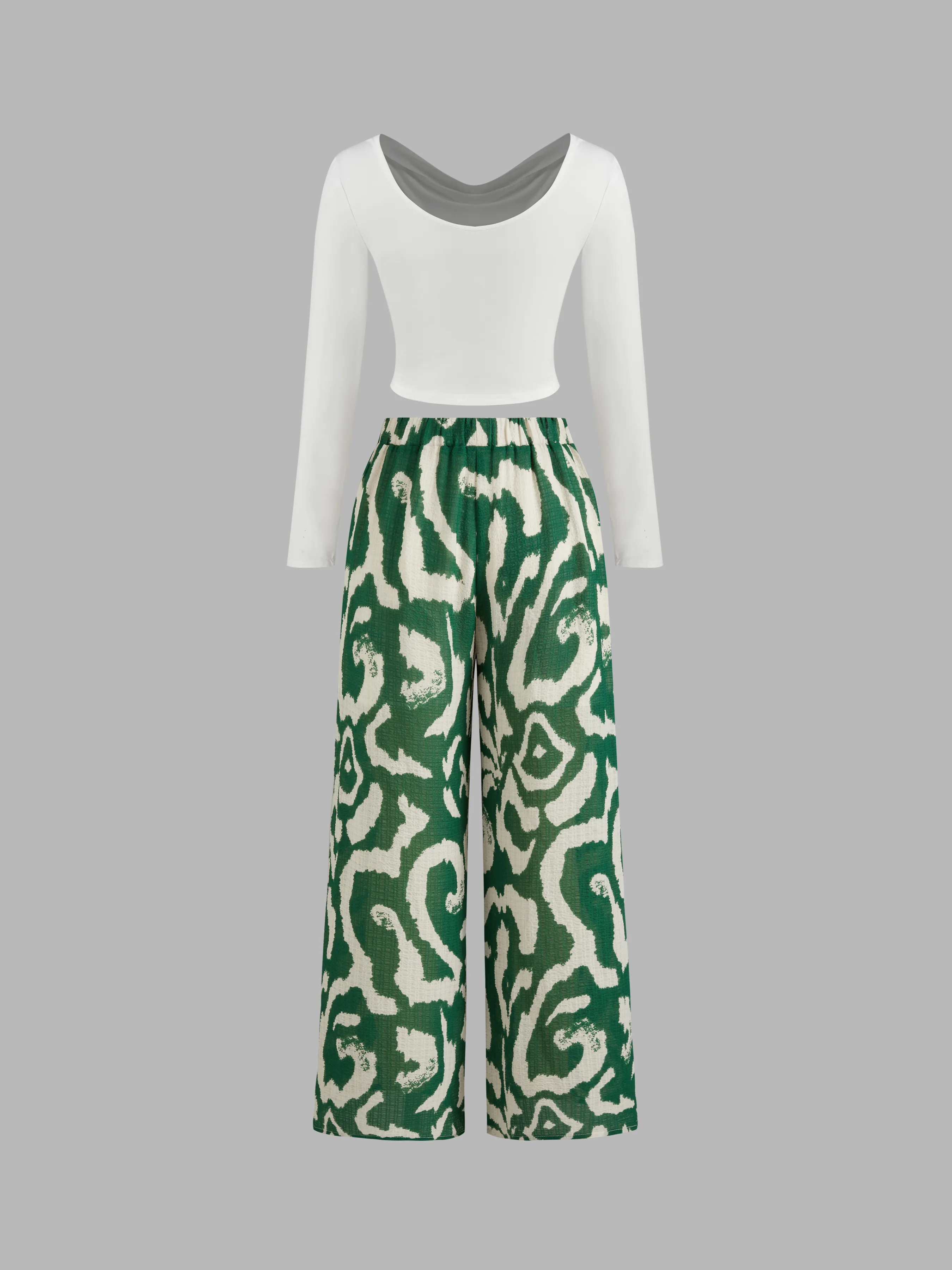 9369-cowl-neck-solid-long-sleeve-top-mid-rise-abstract-graphic-wide-leg-trousers-set-1.webp