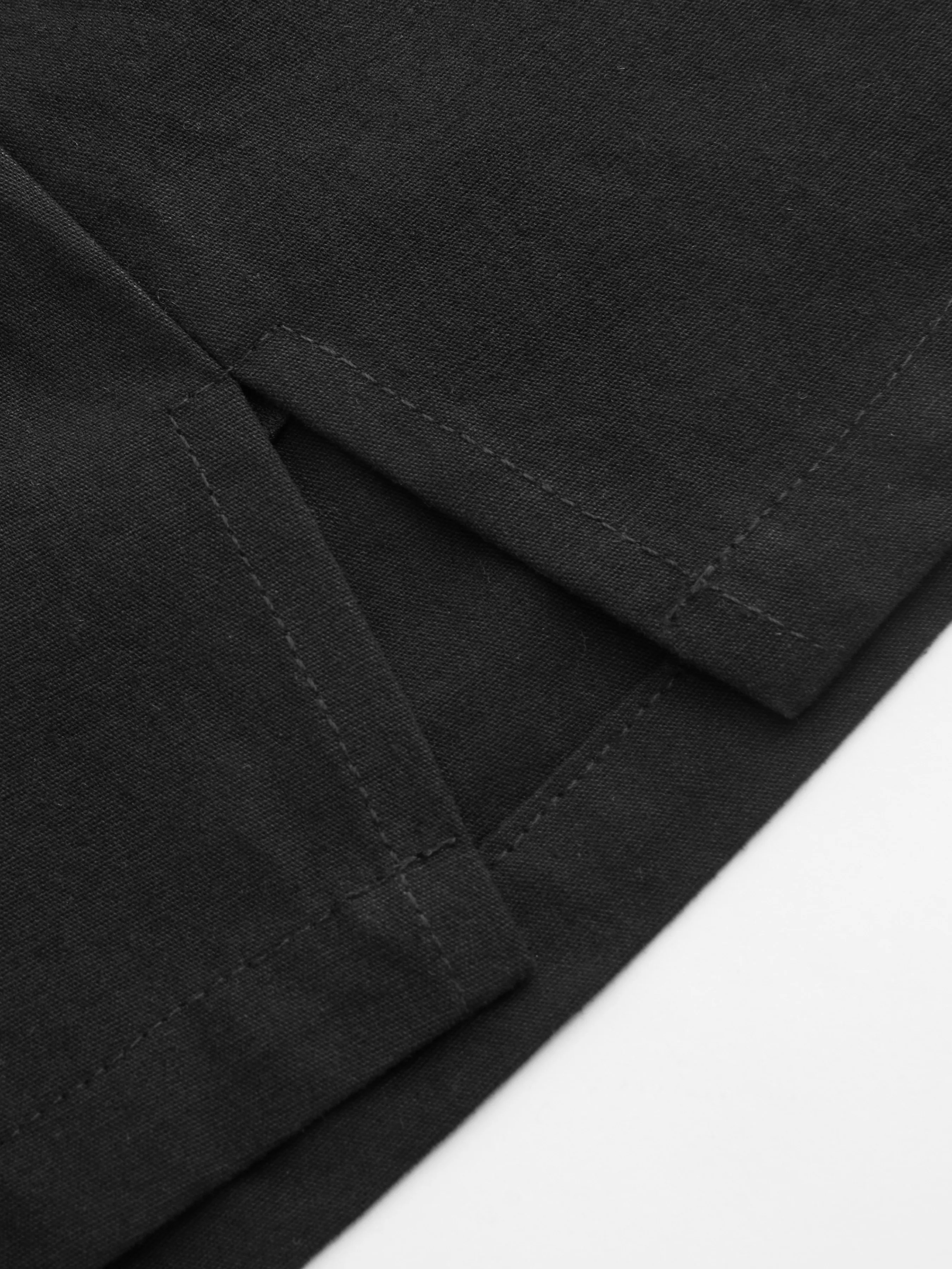 Cotton Mid Rise Split Mini Skirt Curve & Plus